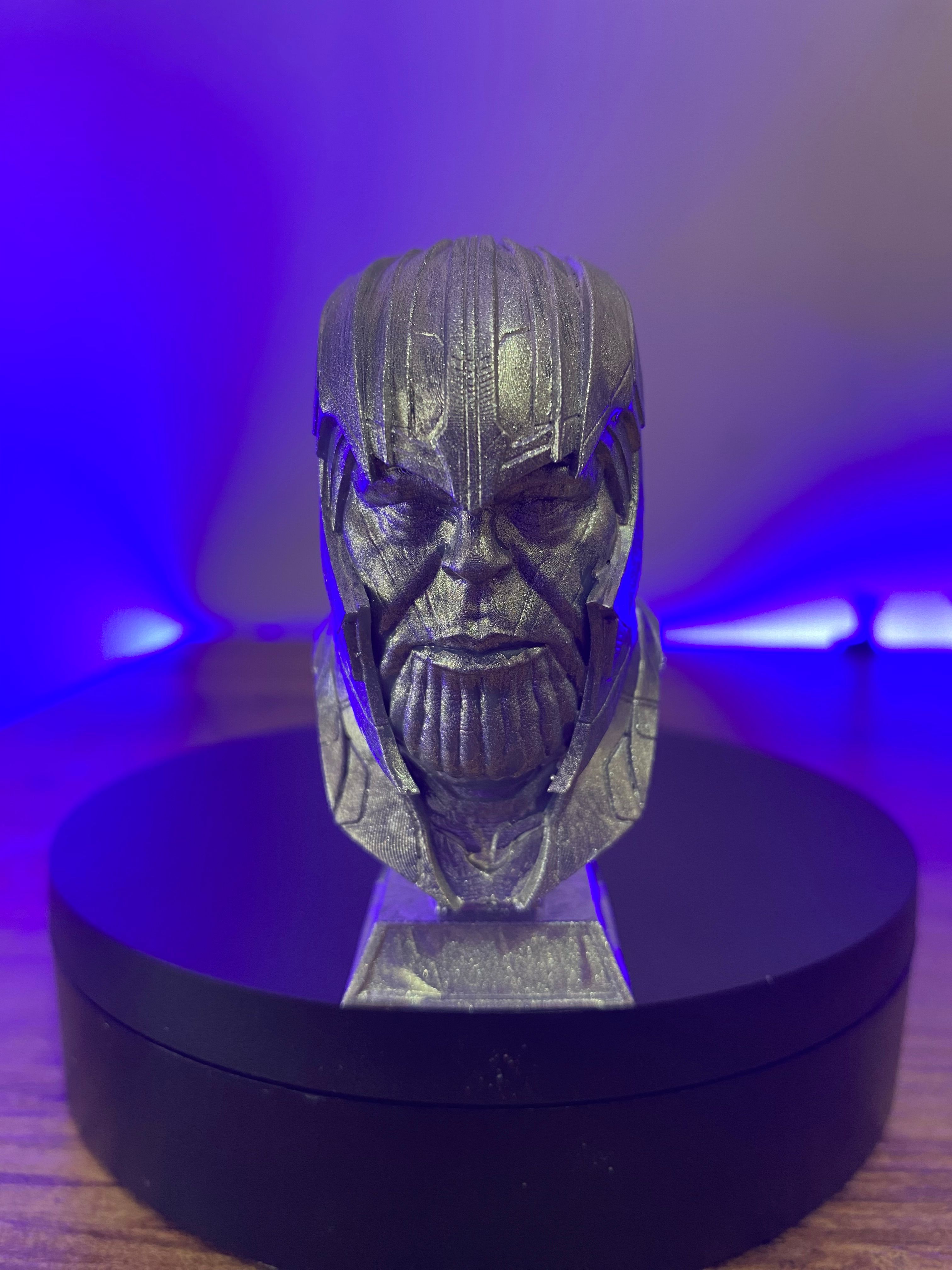 Marvel Thanos Baş Büstü - Detaylı 10 cm 3D Reçine Modeli