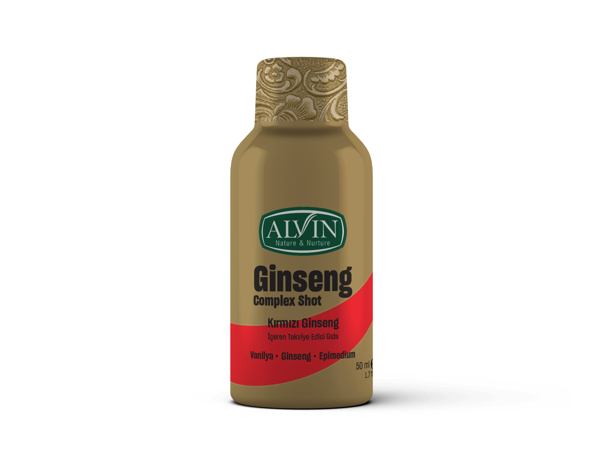 GINSENG COMPLEX SHOT Kırmızı Ginseng İçeren Takviye Edici Gıda