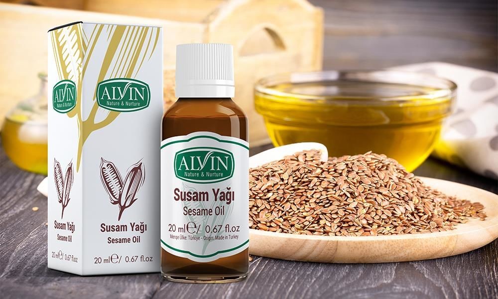 Susam Yağı 20 ml (Soğuk Sıkım)