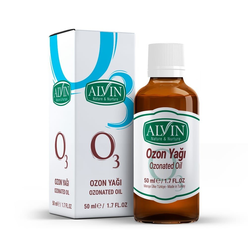 Ozon Yağı 50 ml (Ozonlanmış Zeytinyağı) (Soğuk Sıkım)