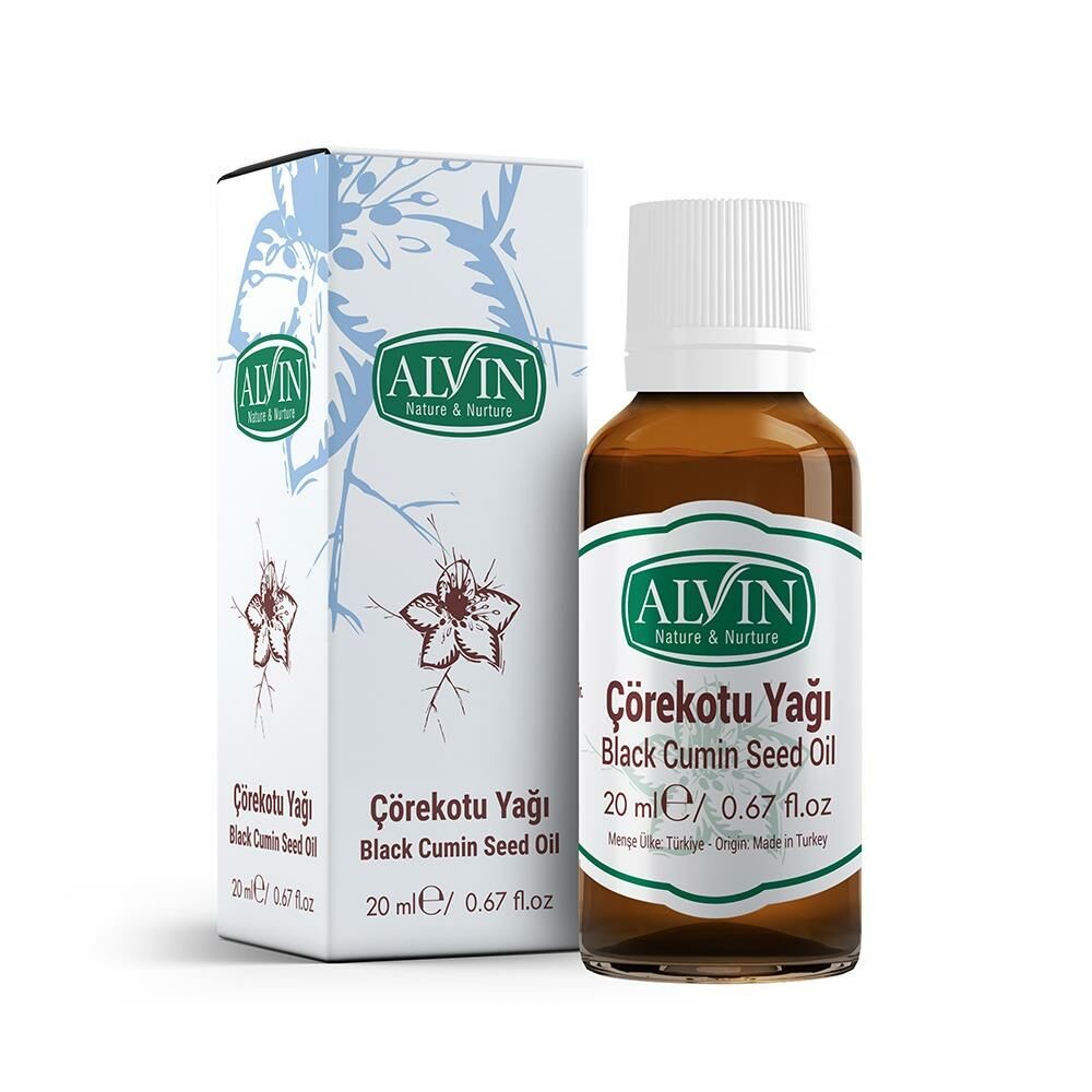 Çörekotu Yağı 20 ml (Soğuk Sıkım)