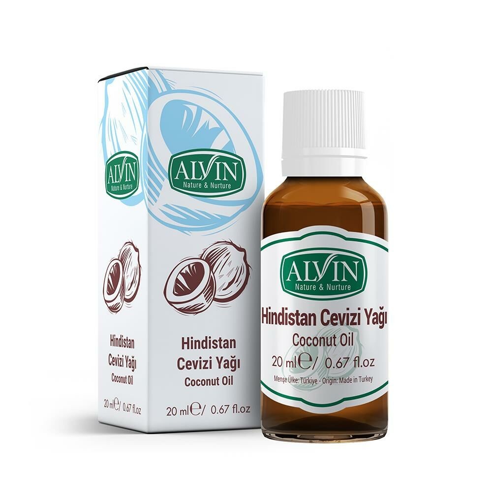 Hindistan Cevizi Yağı 20 ml (Soğuk Sıkım)