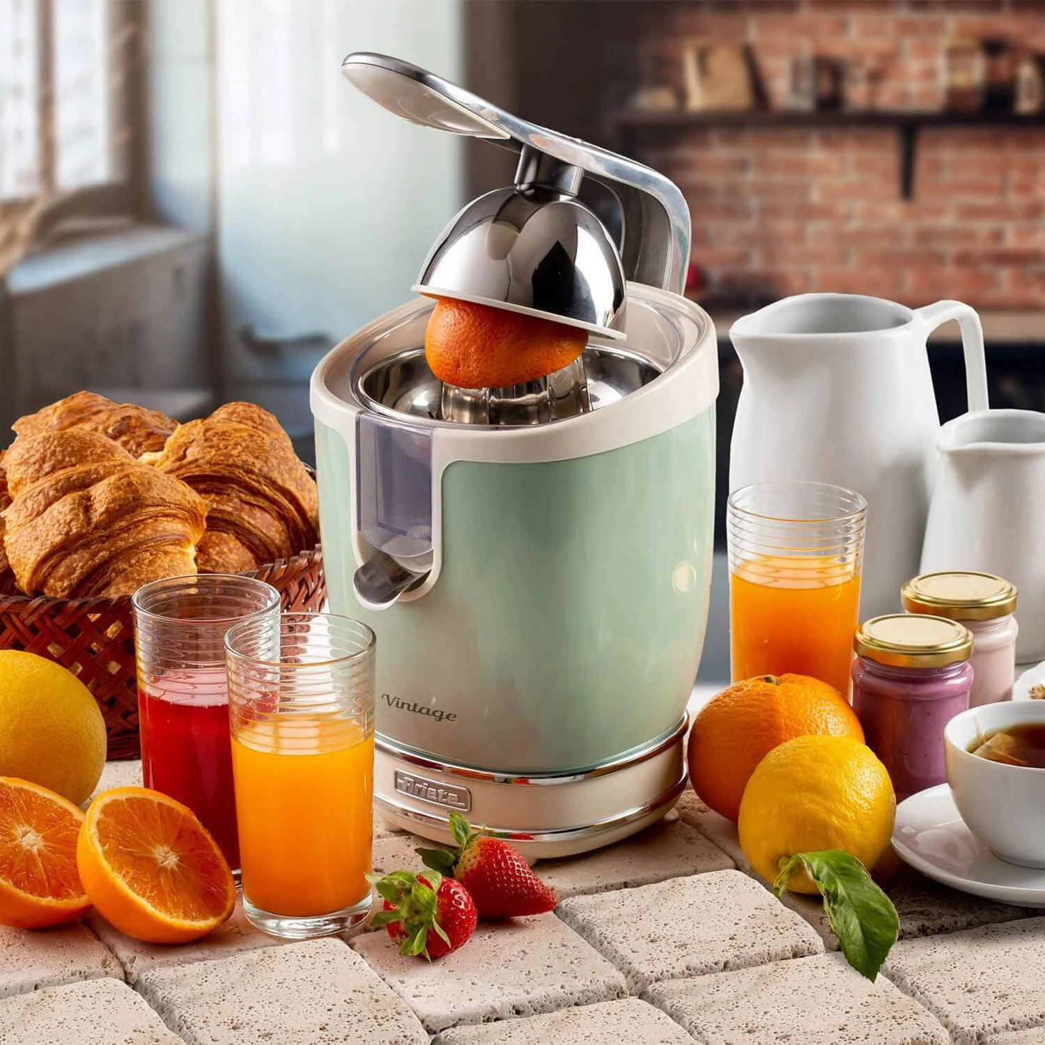 ARİETE VİNTAGE NARENCİYE SIKACAĞI-YEŞİL