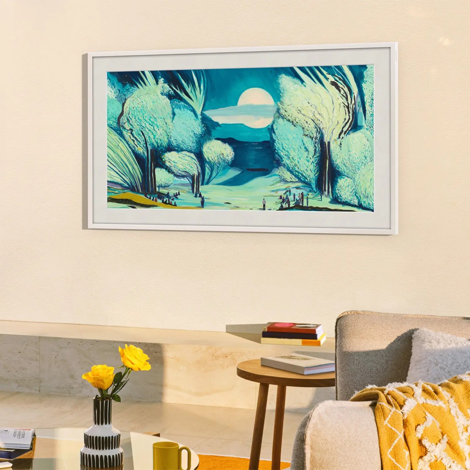 Samsung 55LS03F 55'' 139 Ekran Uydu Alıcılı 4K Ultra HD Tizen Smart QLED TV