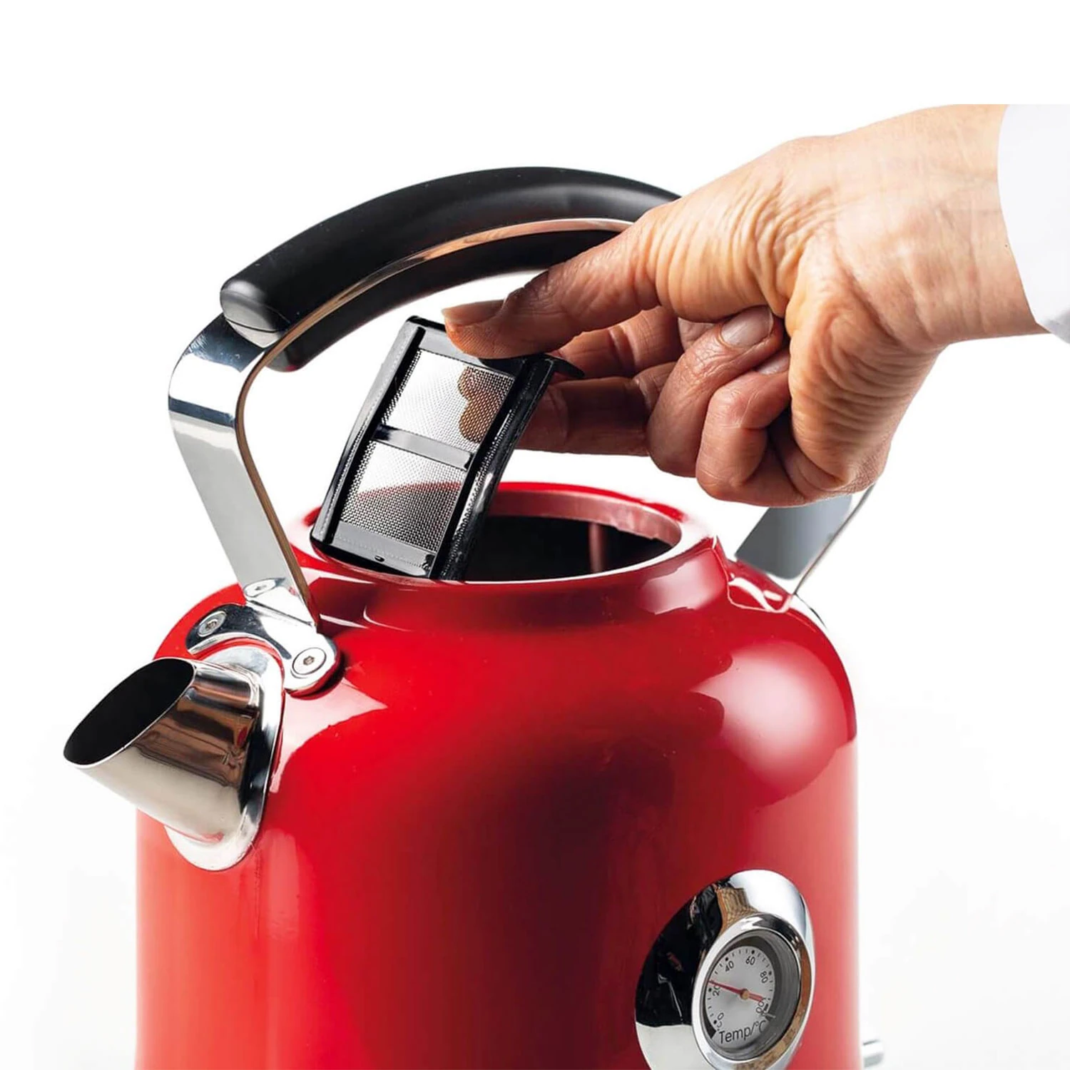 ARİETE MODERNA SU ISITICI KIRMIZI