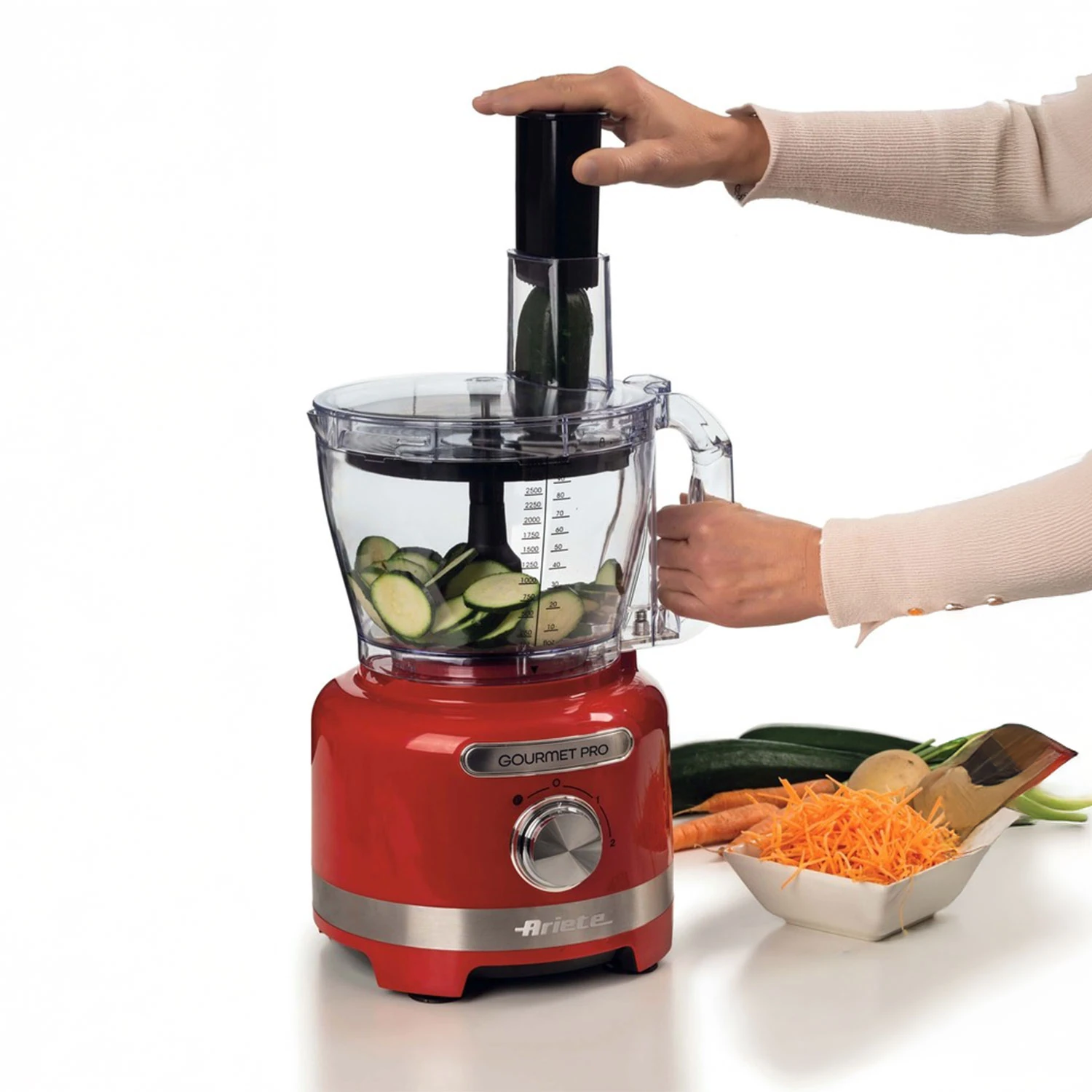 ARİETE ROBOMAX MUTFAK ROBOTU KIRMIZI