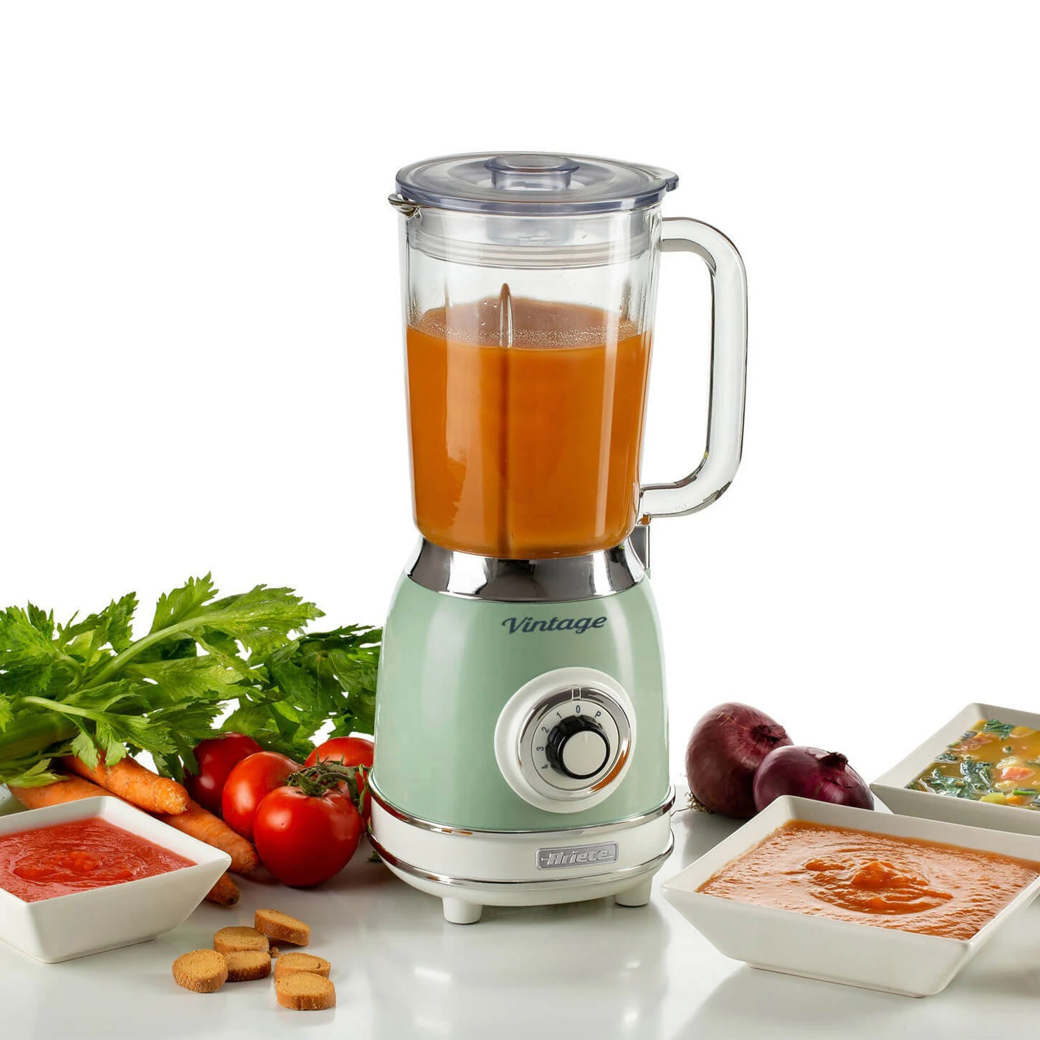 ARİETE VİNTAGE CAM BLENDER YEŞİL