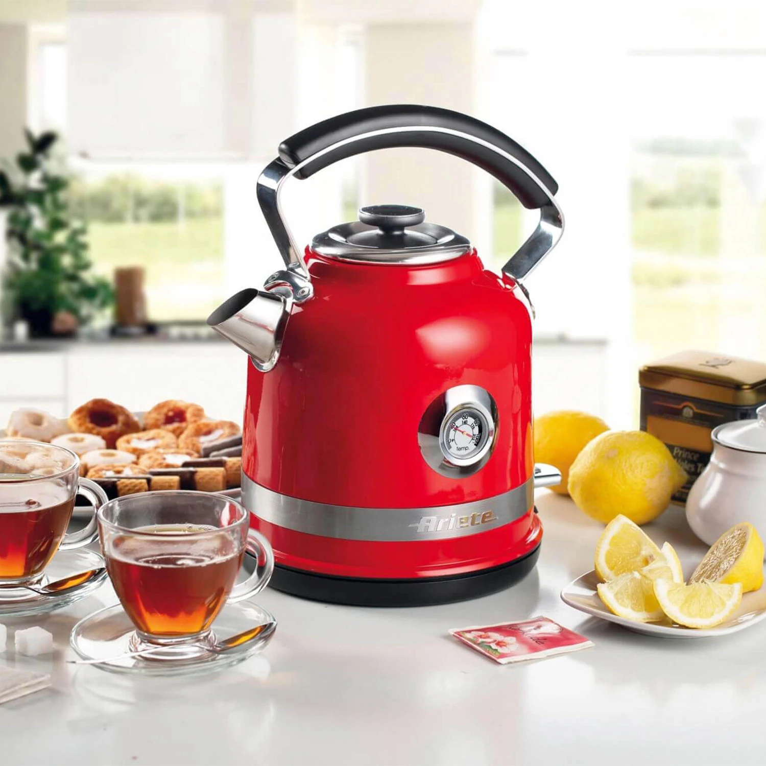 ARİETE MODERNA SU ISITICI KIRMIZI