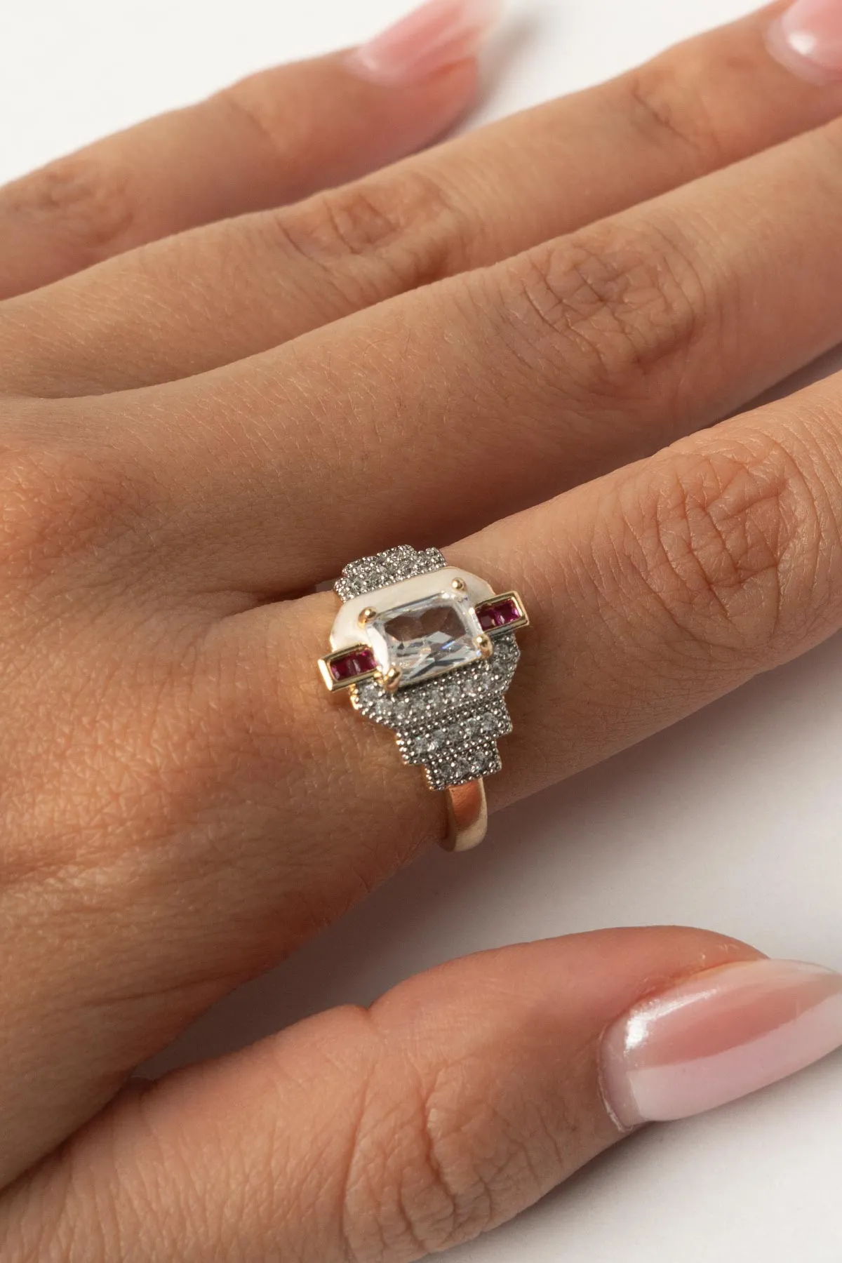 Gold Aurena Glory Yüzük AYZ8444