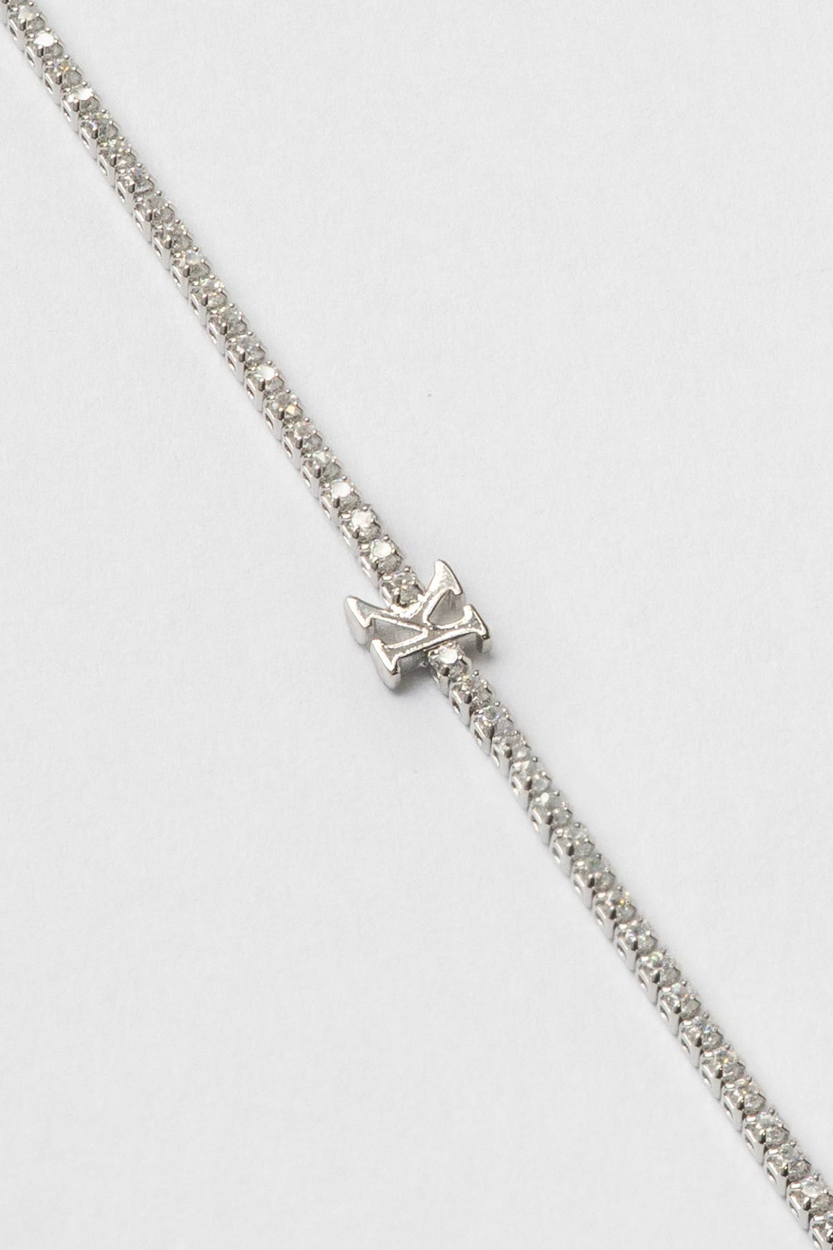 Silver Minimal Suyolu K Hafli Bileklik ABL7436