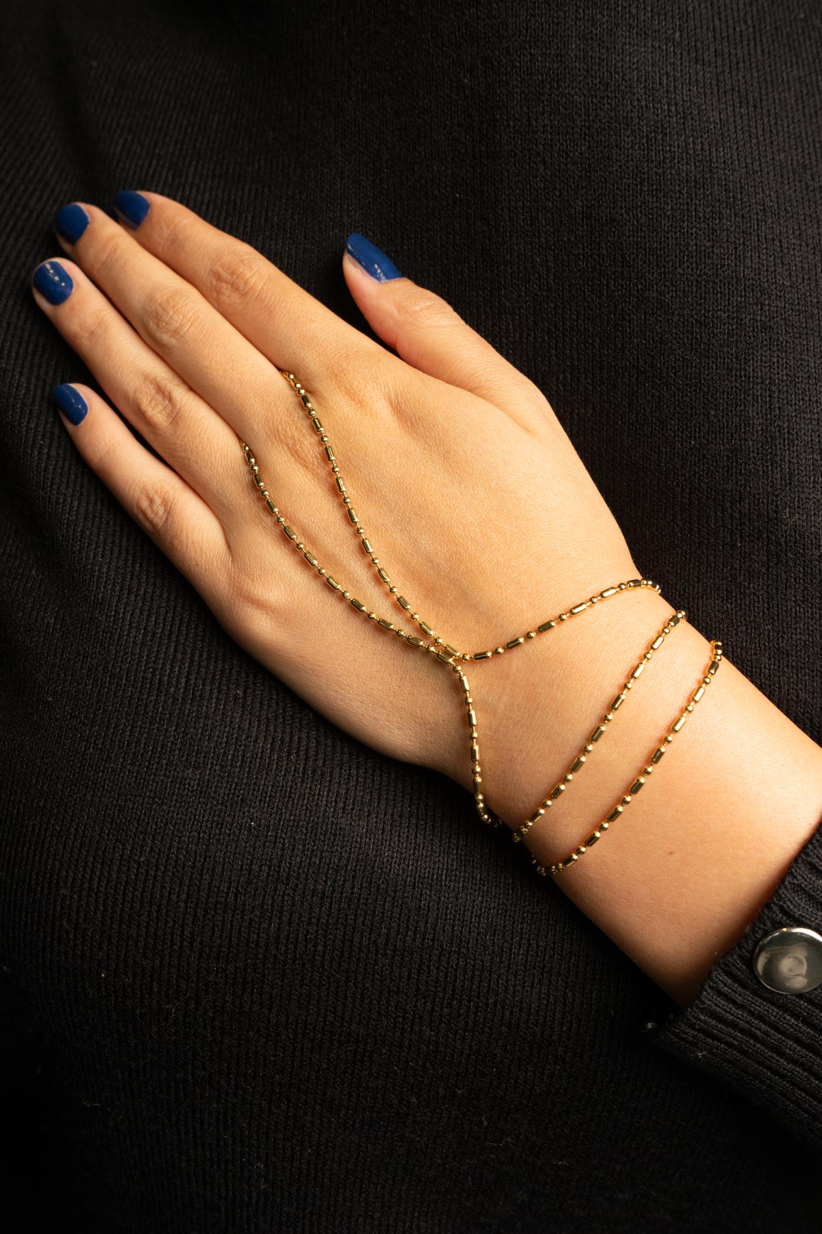 Gold Topçuk Ve Silindir Topçuk Tasarım Şahmeran ASH1178