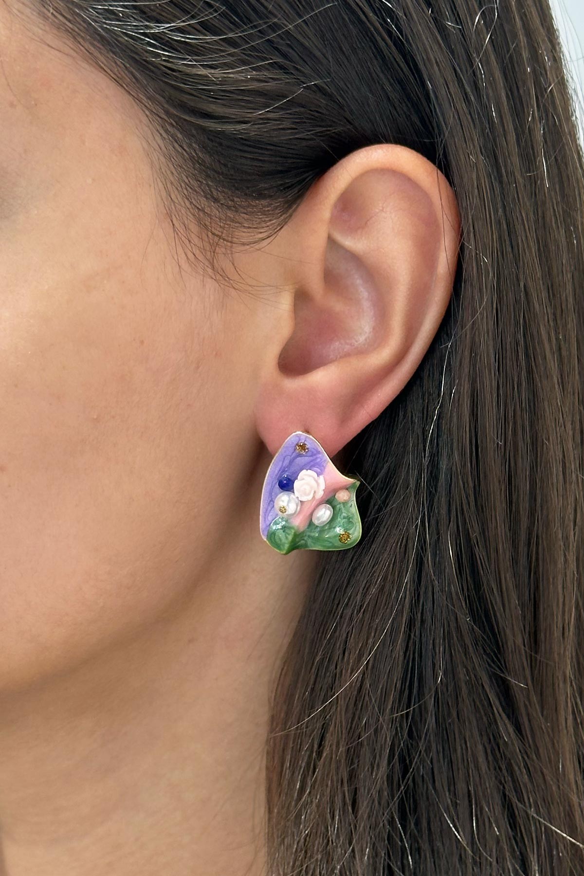 Pearl Rosselli Art Series Glory Küpe AKE9088