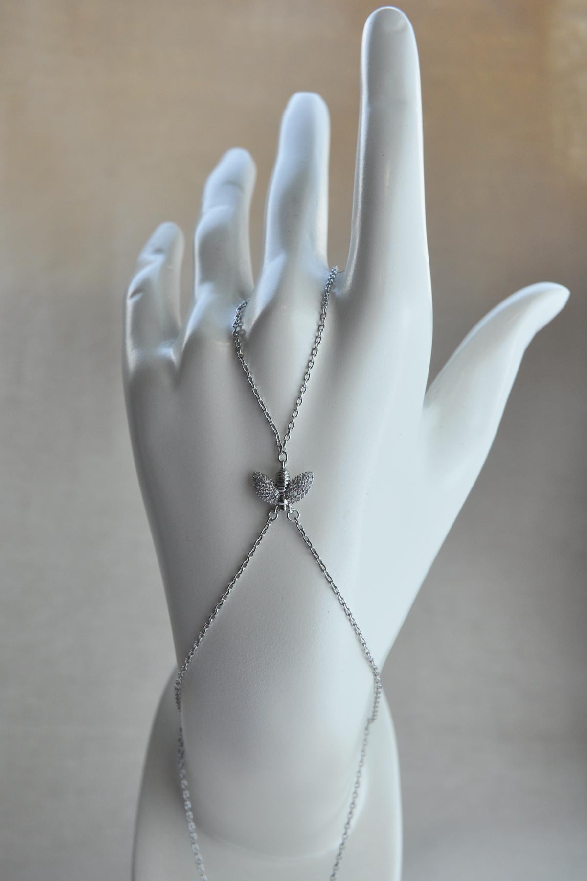 Silver Zirkon Beetle Şahmeran ASH1100