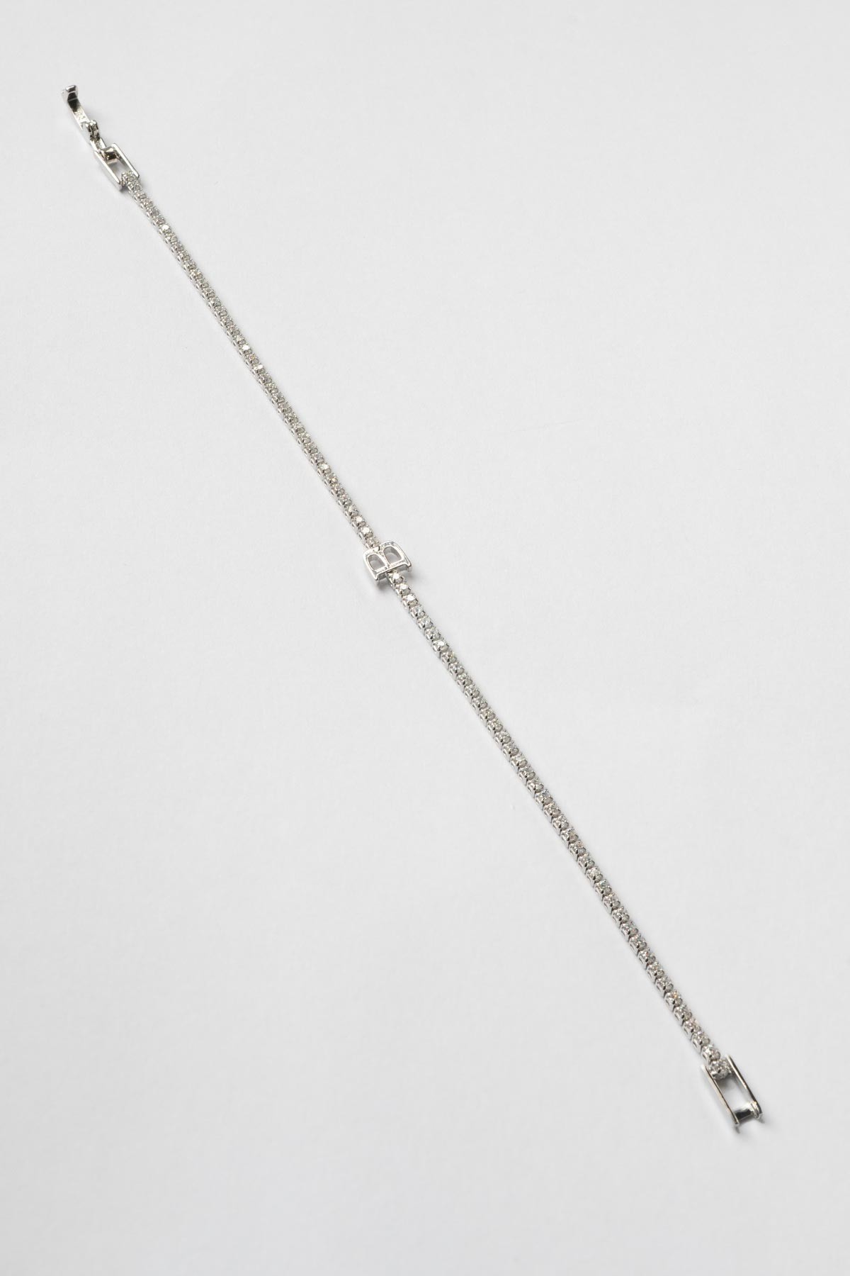 Silver Minimal Suyolu B Hafli Bileklik ABL7429