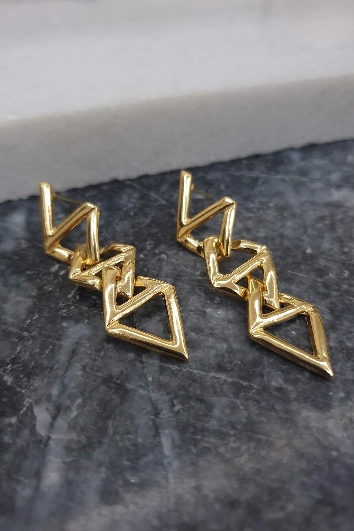 Crople Gold Küpe Ake3258