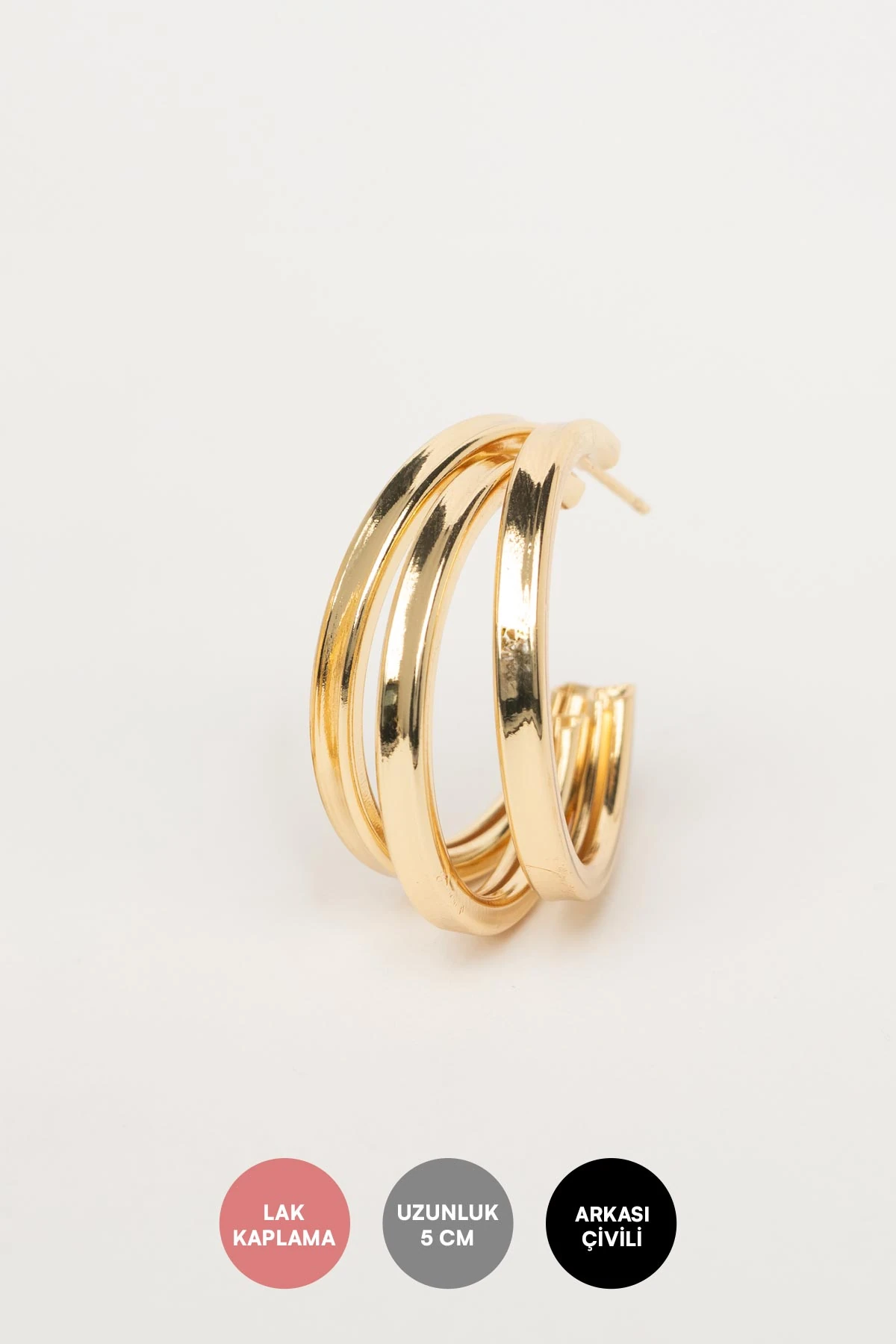 Gold Vega Stefany Küpe AKE9663