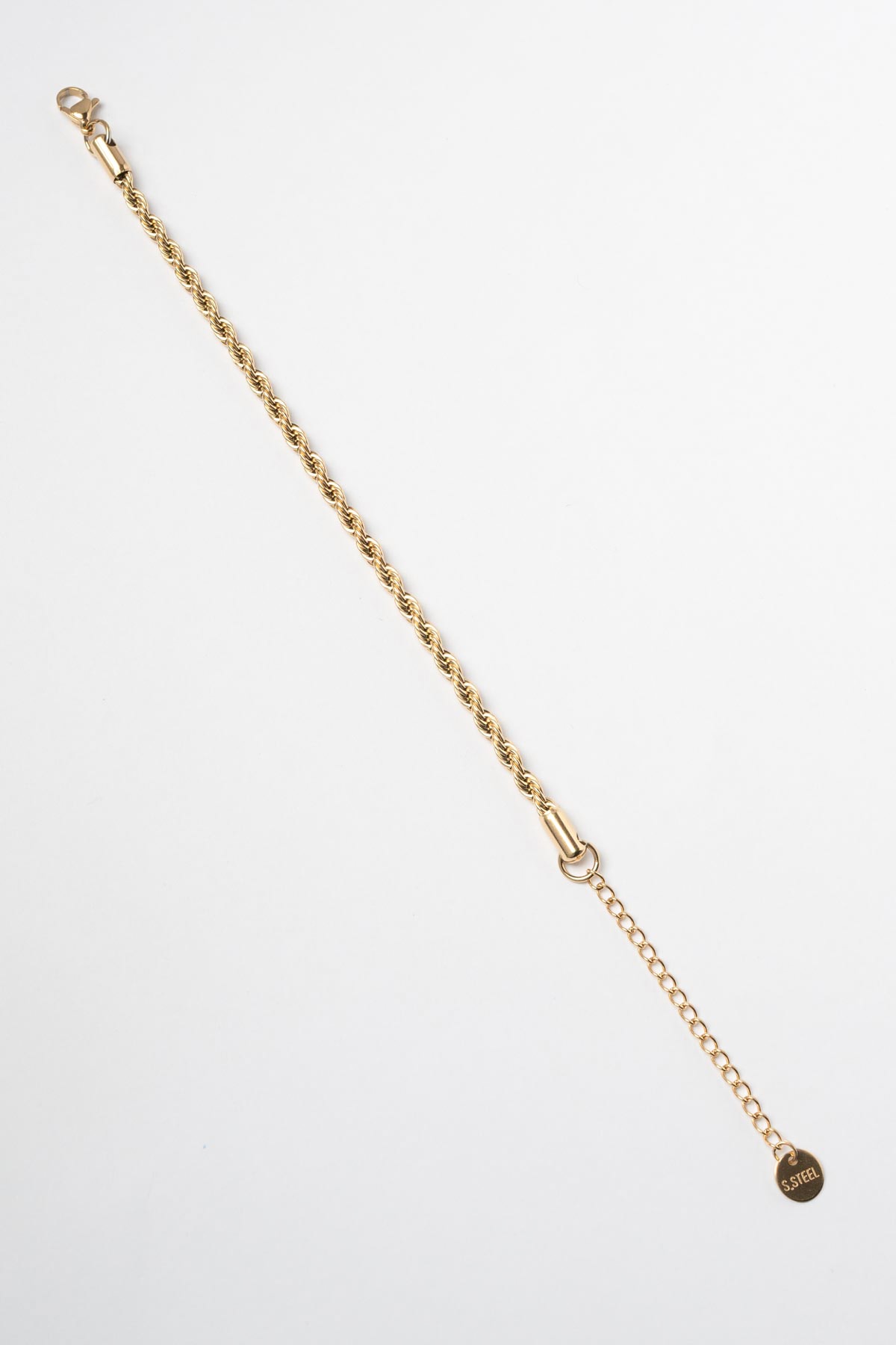 Gold Burgu Çelik Bileklik ABL0985