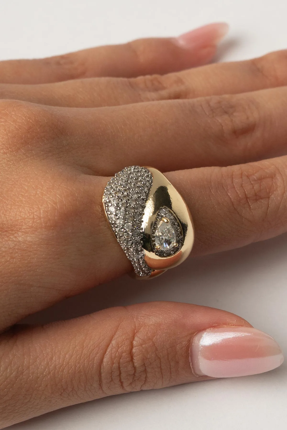 Gold Belliora Glory Yüzük AYZ8472