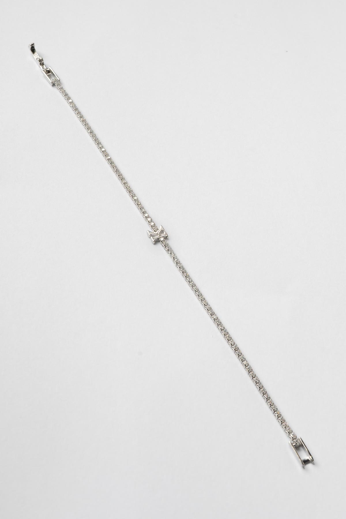 Silver Minimal Suyolu K Hafli Bileklik ABL7436