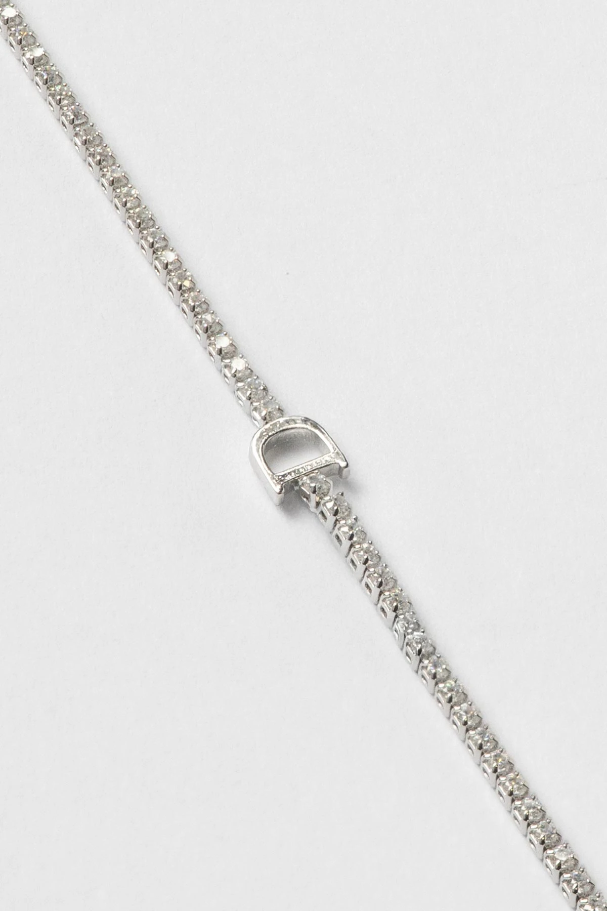 Silver Minimal Suyolu D Hafli Bileklik ABL7431