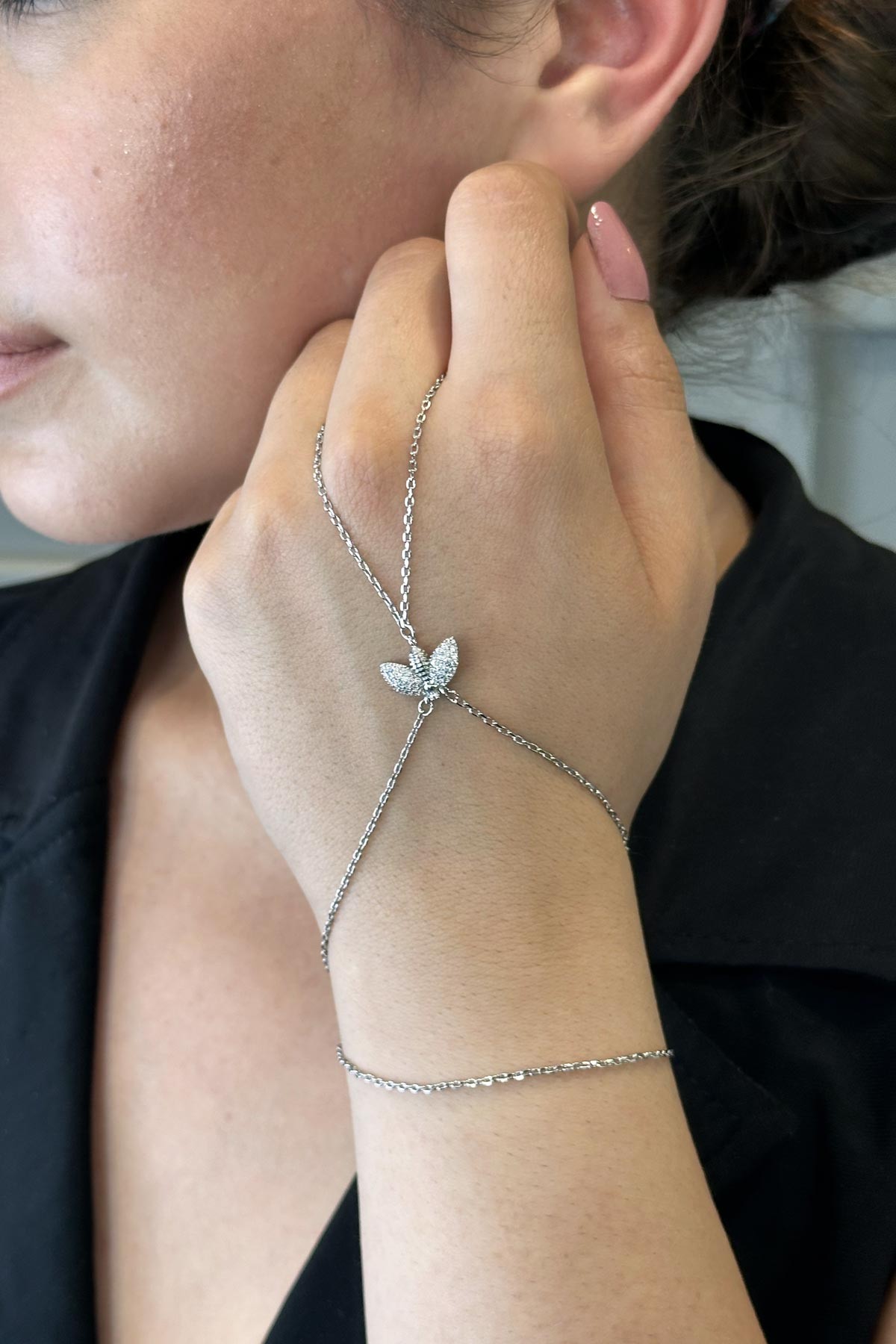 Silver Zirkon Beetle Şahmeran ASH1100