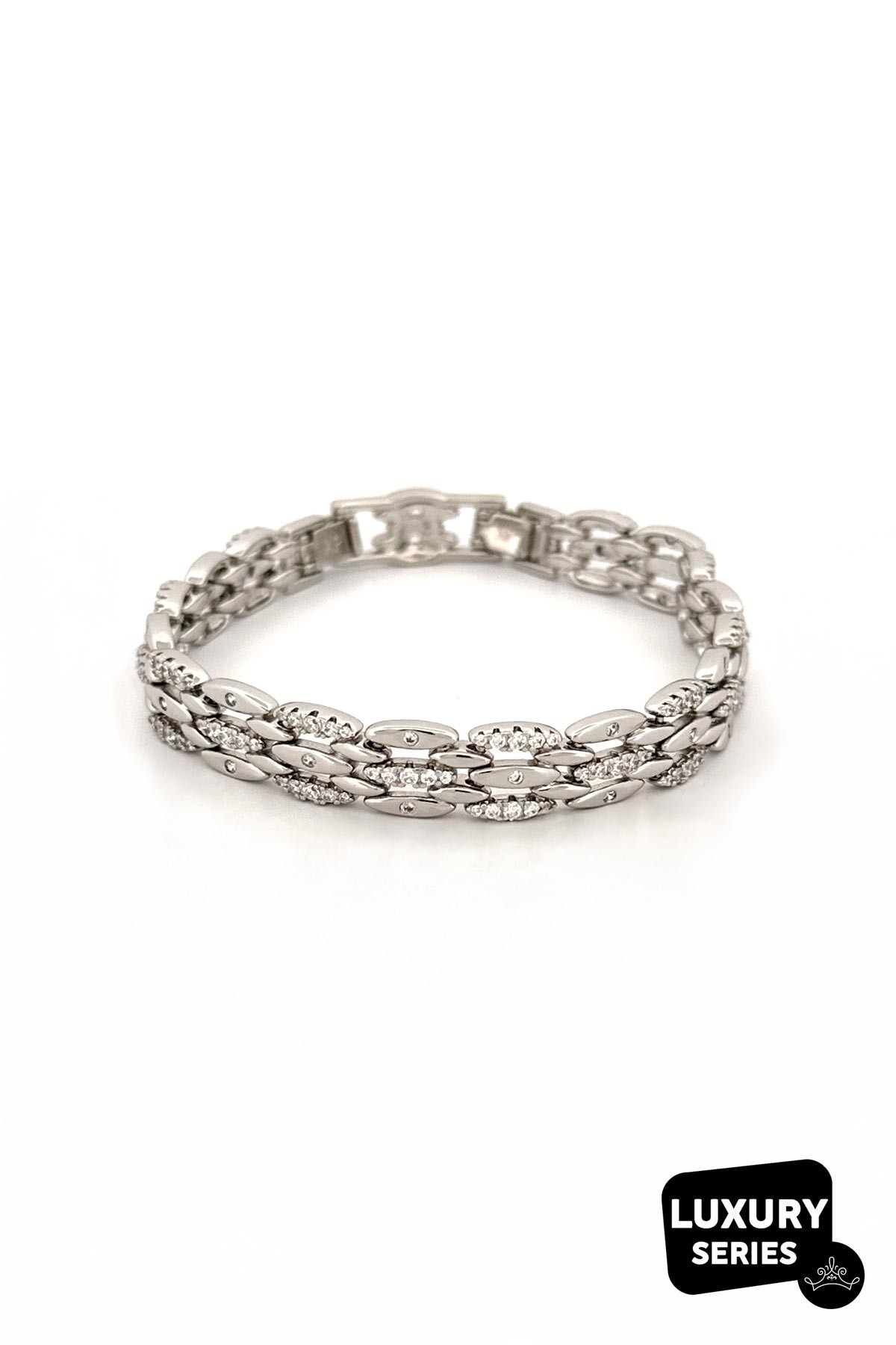 Silver Zirkon Maria Luxury Bileklik ABL7037