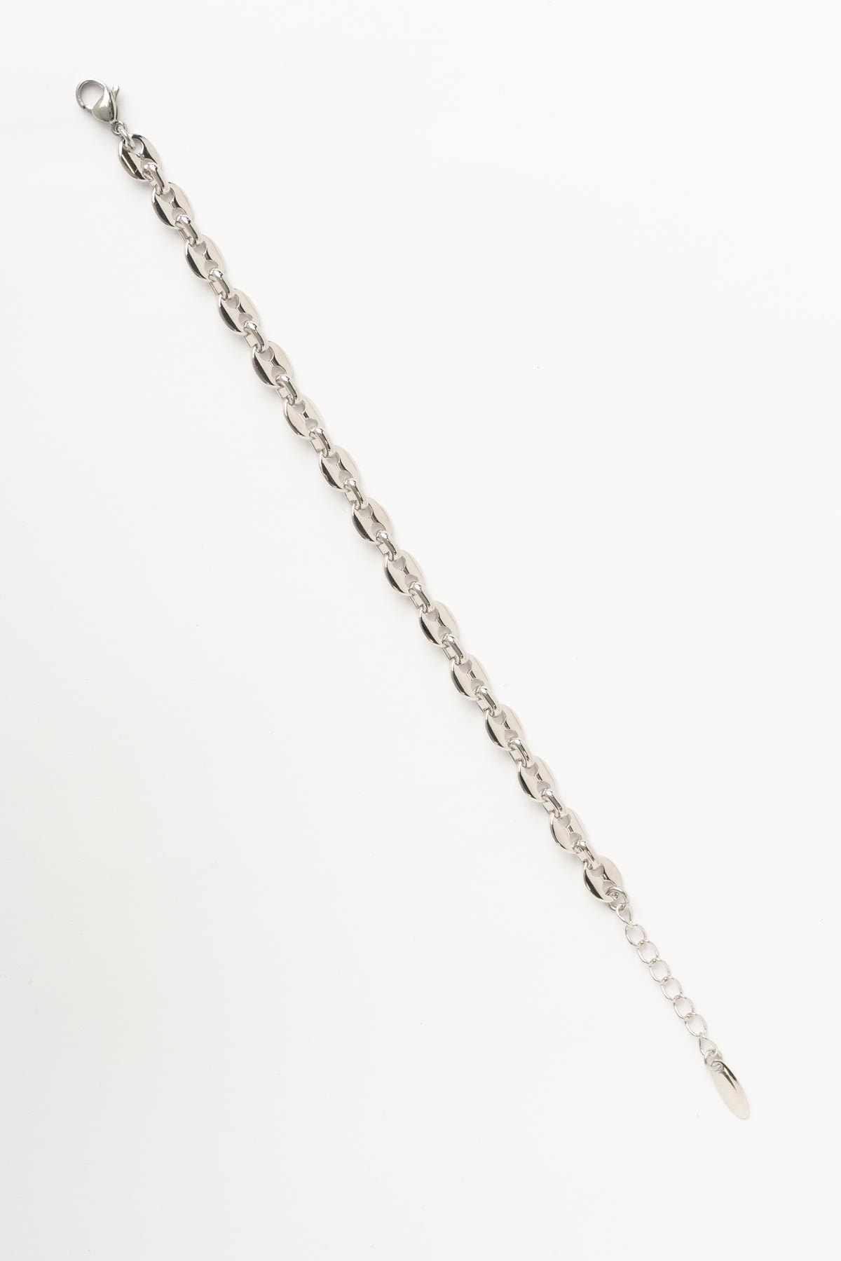 Silver Elips Halkalı Luxury Bileklik ABL7519