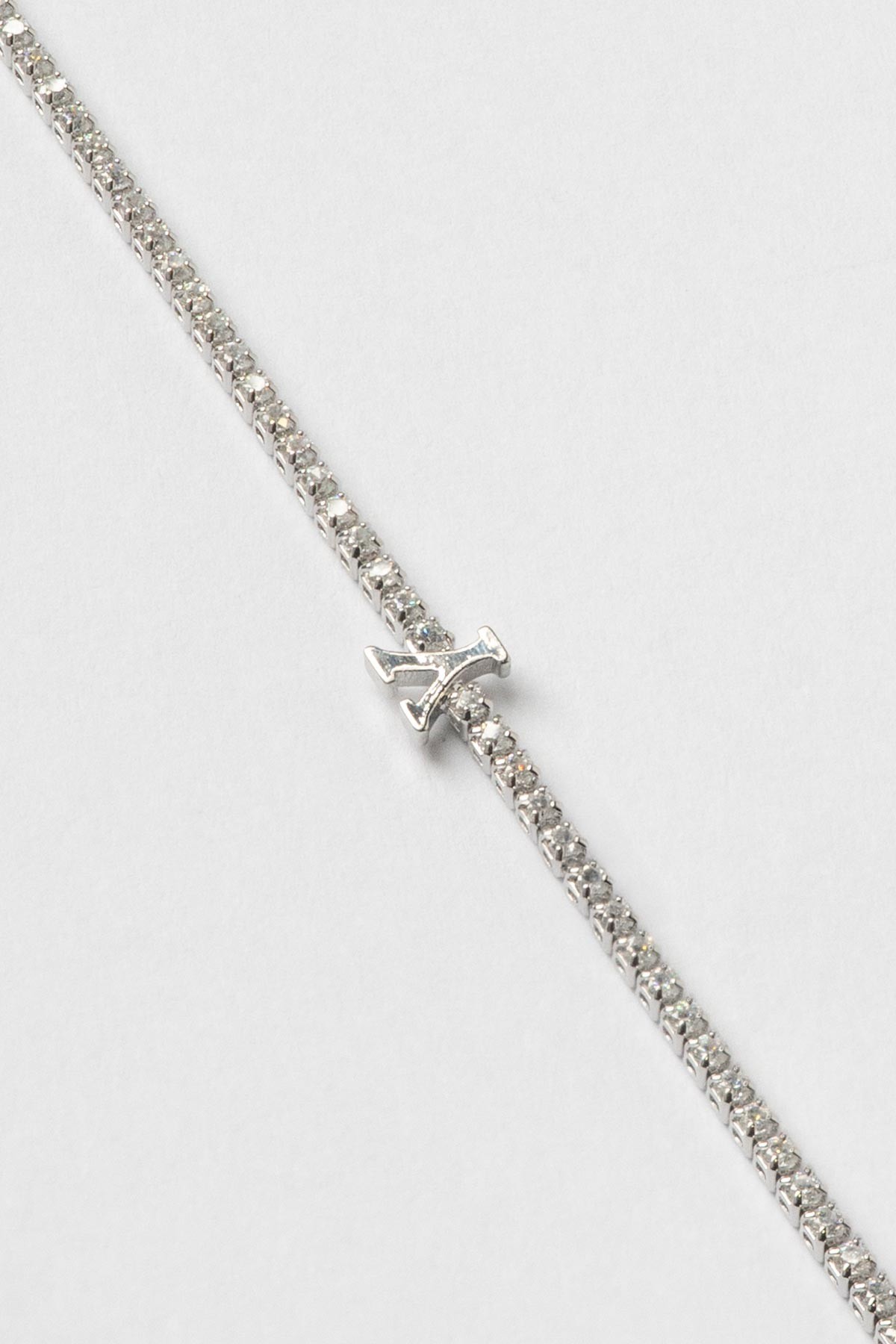 Silver Minimal Suyolu Y Hafli Bileklik ABL7441