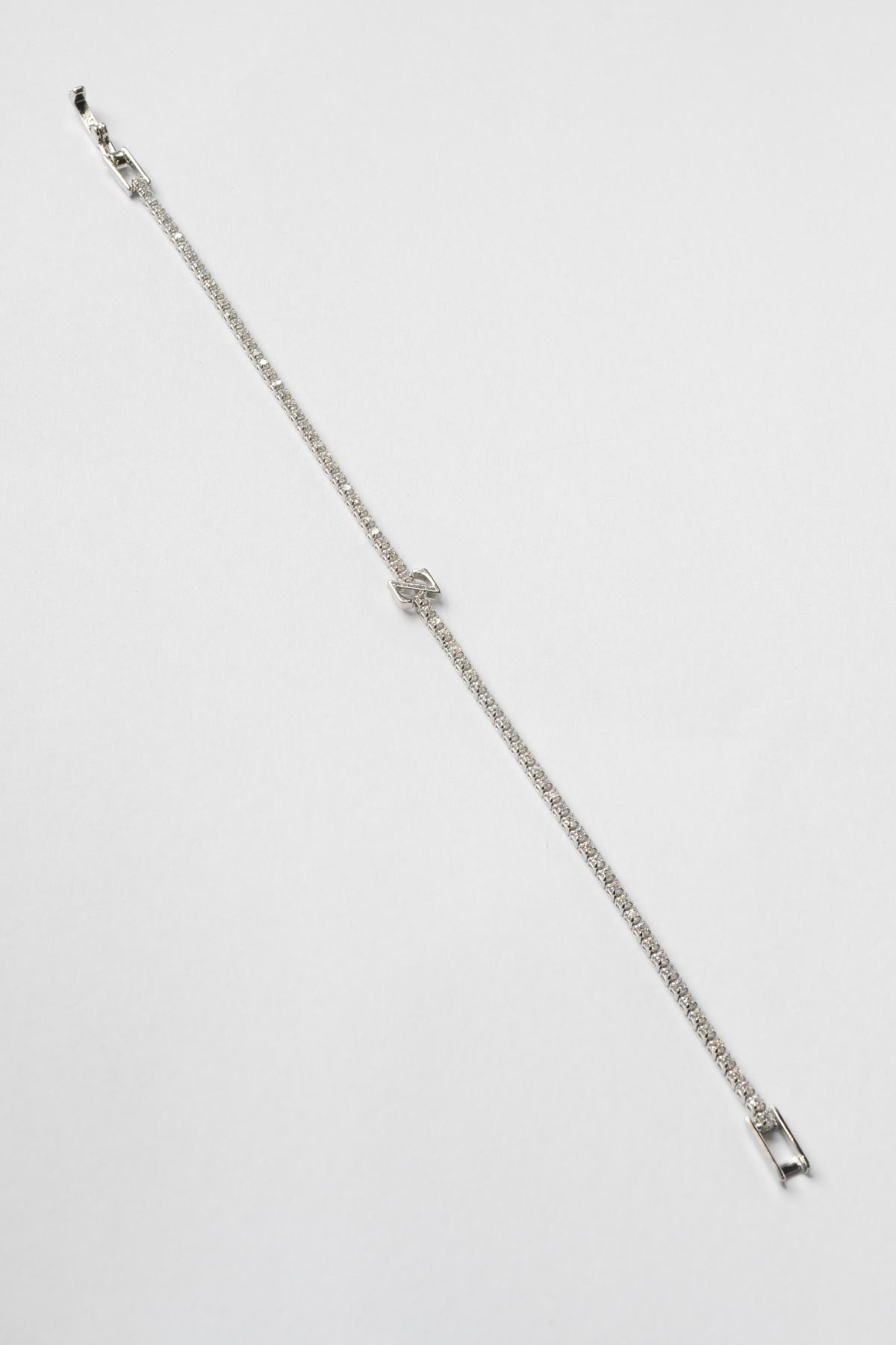 Silver Minimal Suyolu Z Hafli Bileklik ABL7442