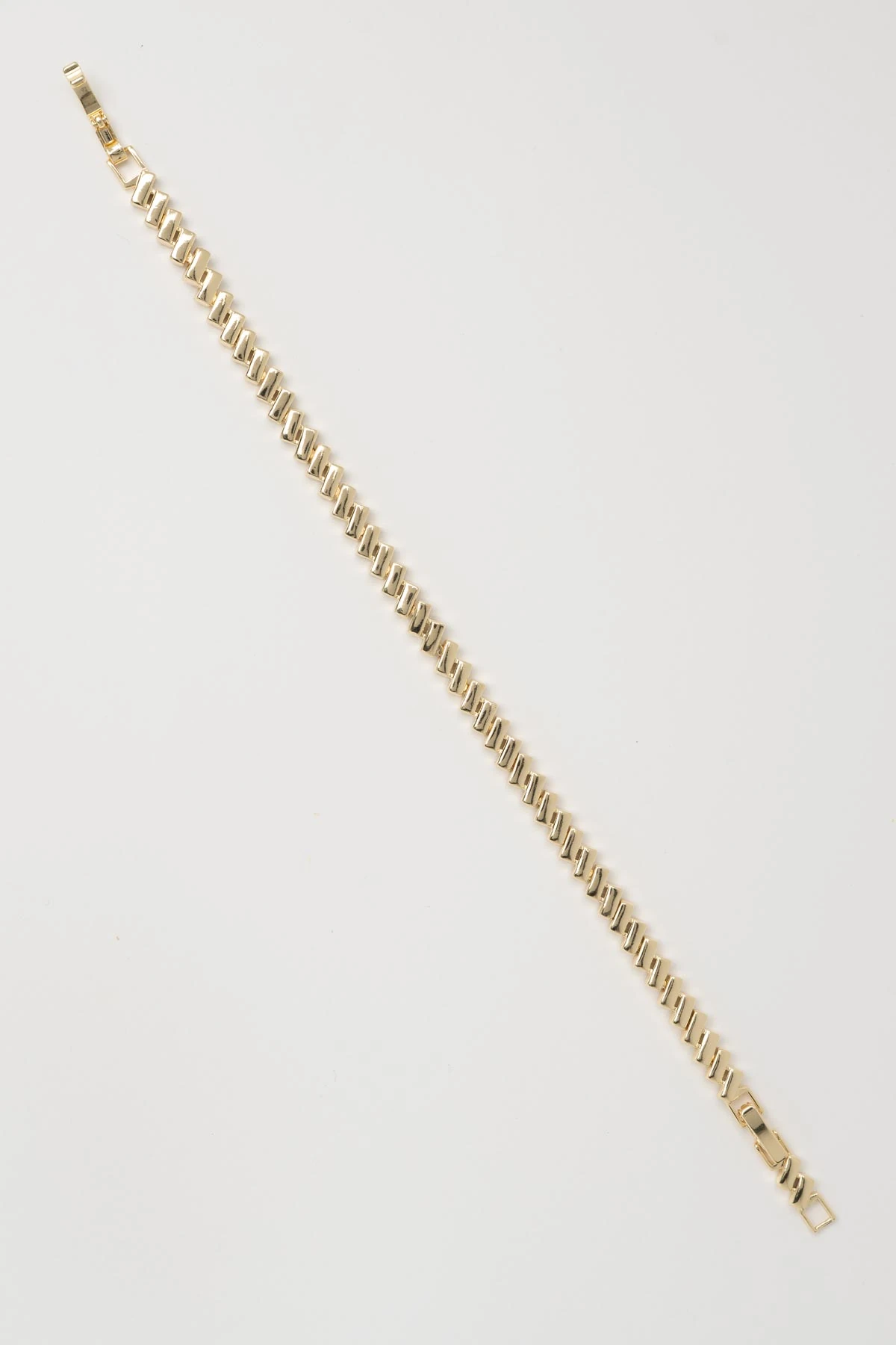 Gold 14K Vertex Luxury Bileklik ABL7573