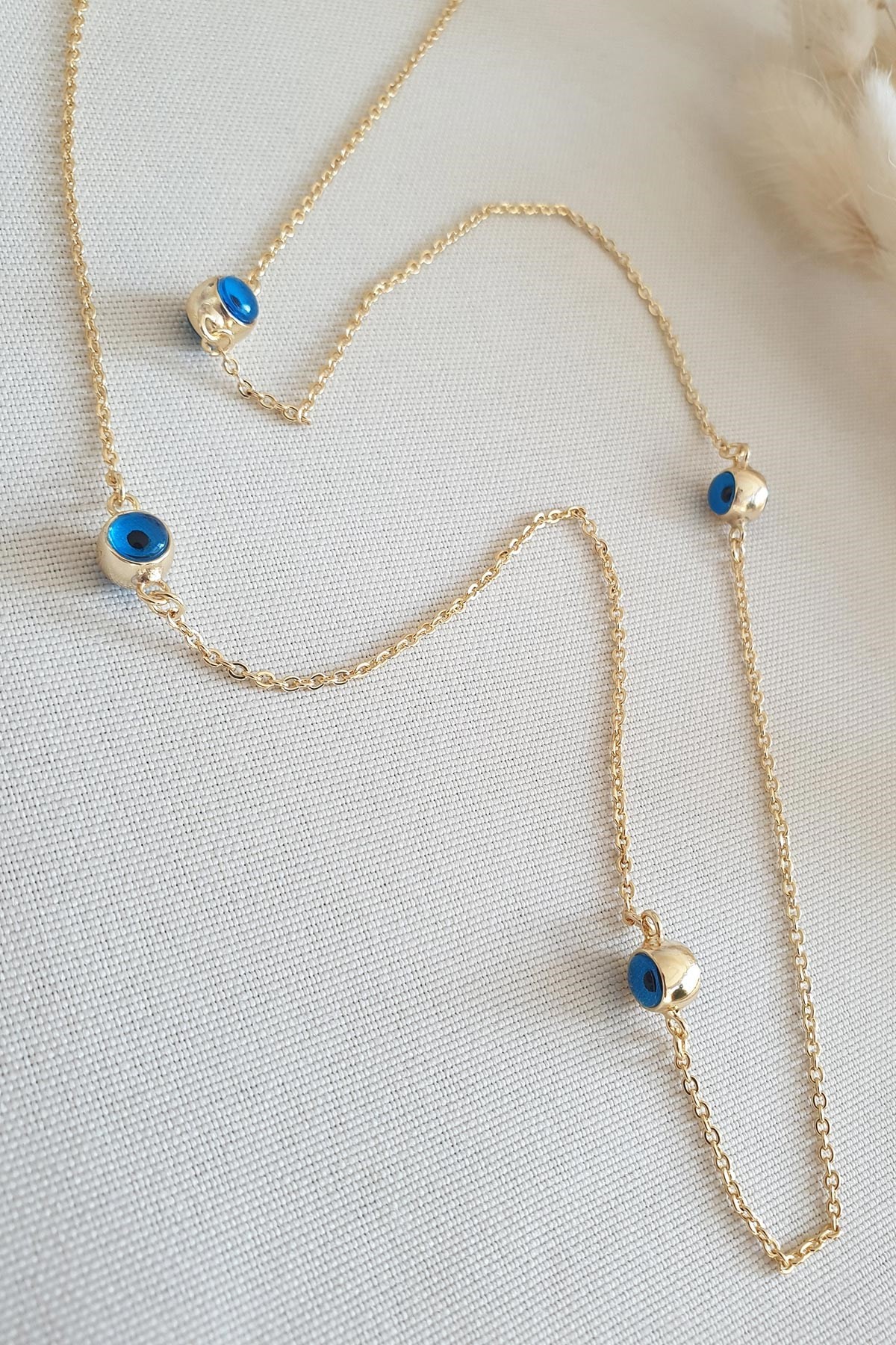 Evil Eye Bead Kolye 85 Cm AKL1210