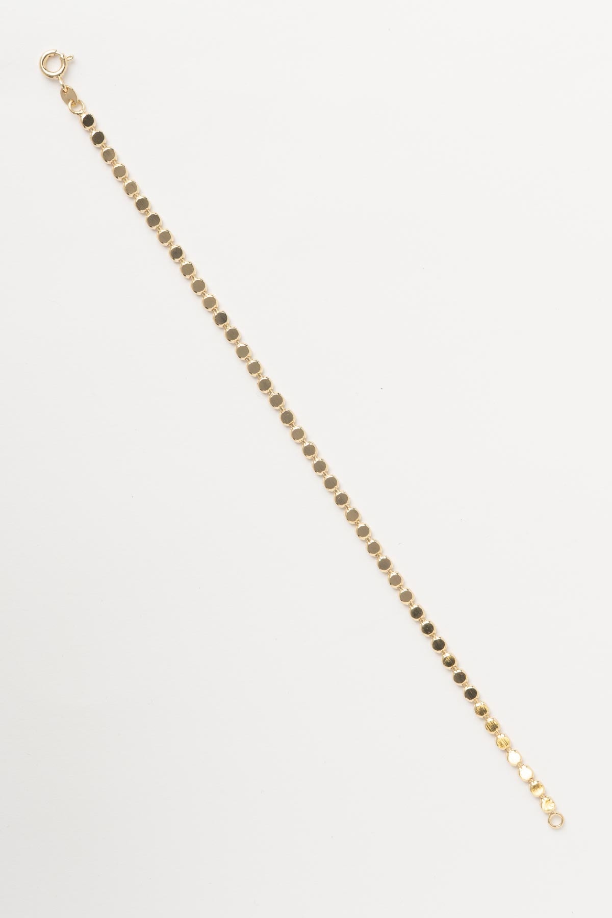 Gold 14K Pul Sıralı Luxury Bileklik ABL7530