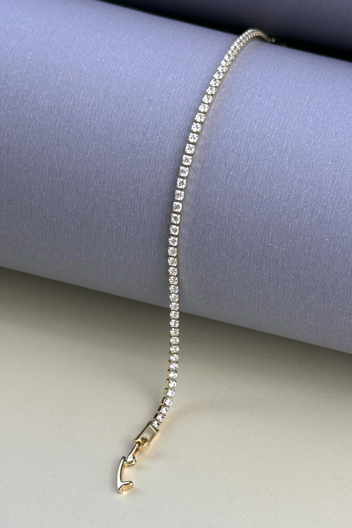Gold Minimal Suyolu Luxury Bileklik ABL1698