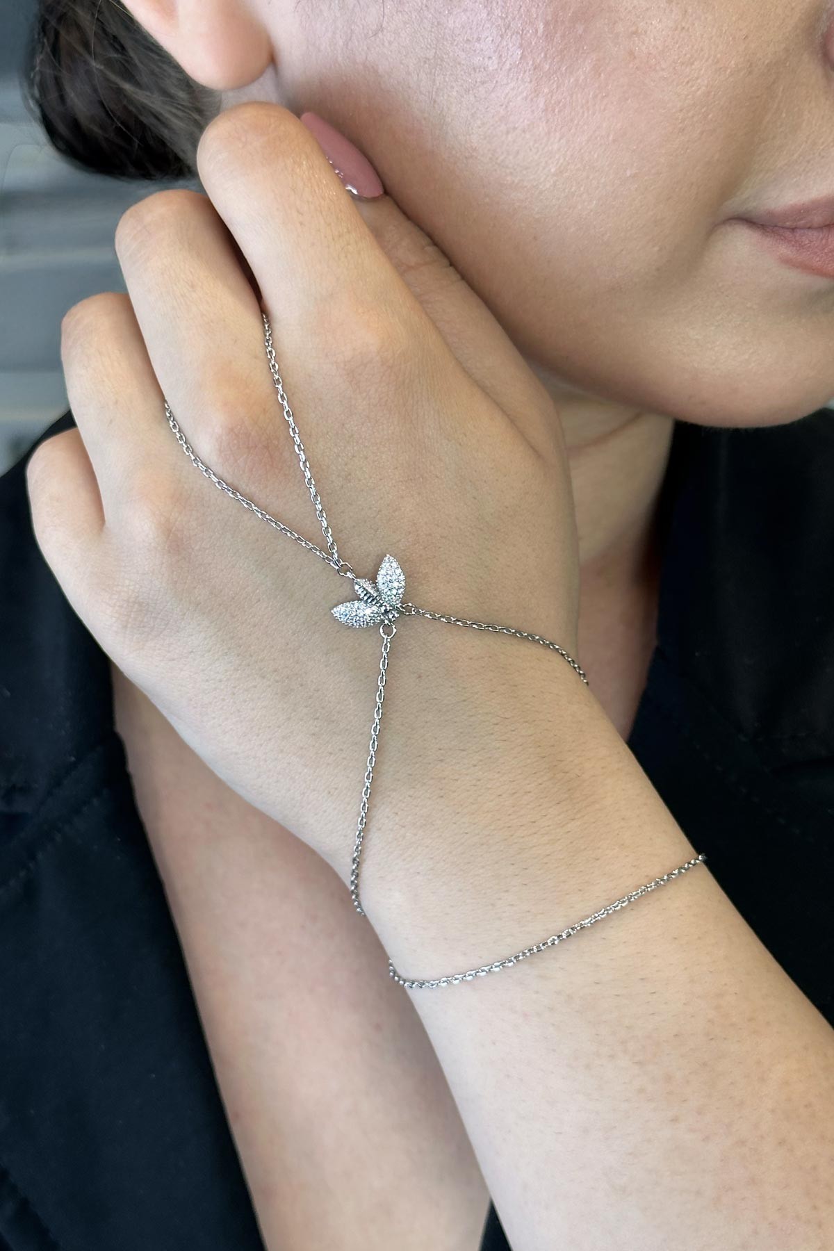 Silver Zirkon Beetle Şahmeran ASH1100