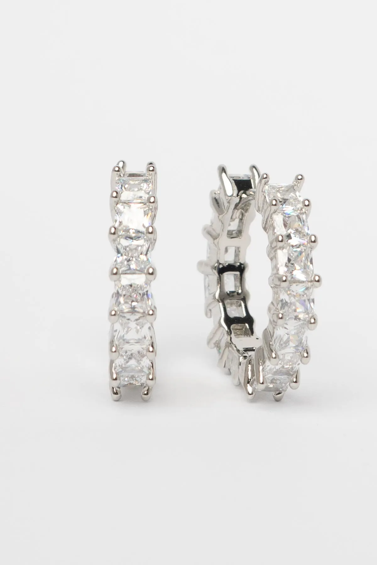 Silver Tamtur Baget Halka Glory Küpe AKE4271