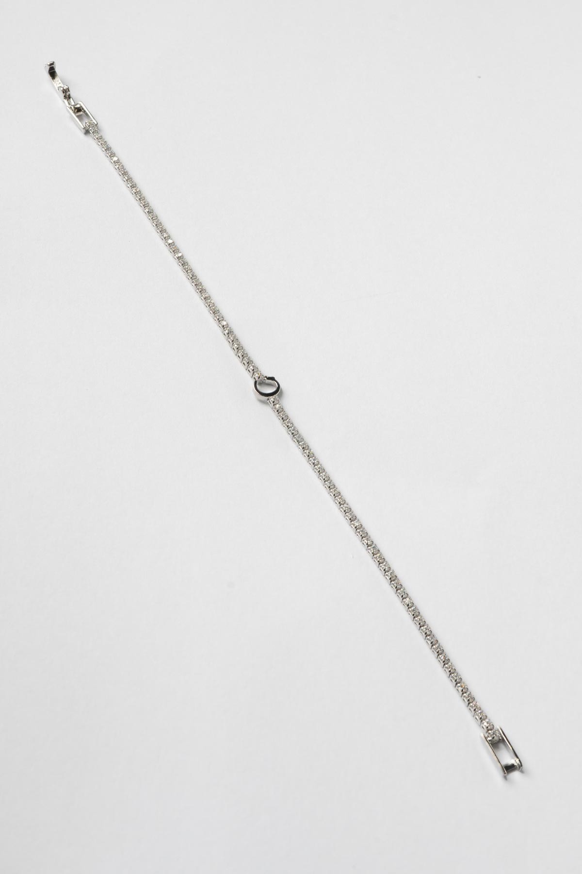 Silver Minimal Suyolu G Hafli Bileklik ABL7434