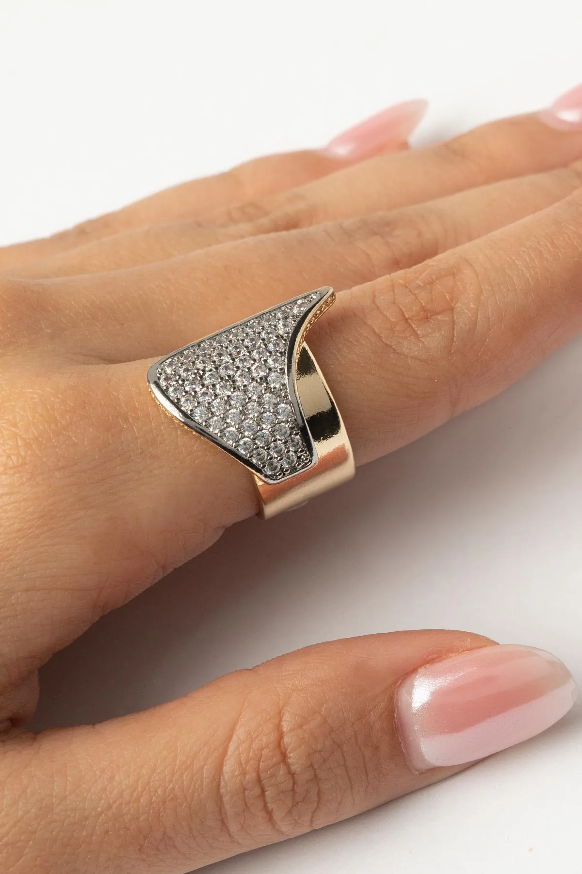 Gold Ambrea Glory Yüzük AYZ8452