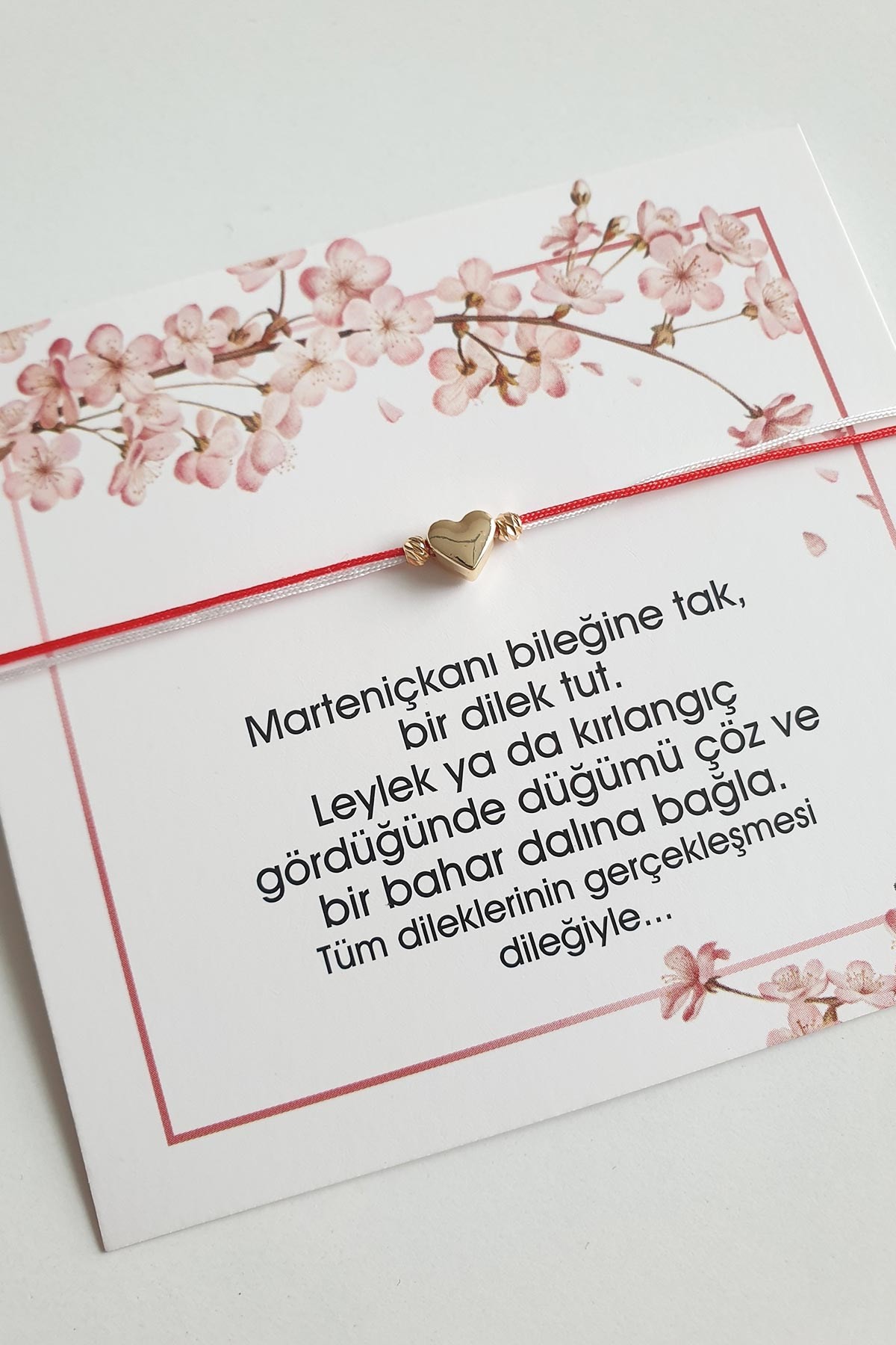 Gold Kalp Marteniçka Bileklik ABL1096