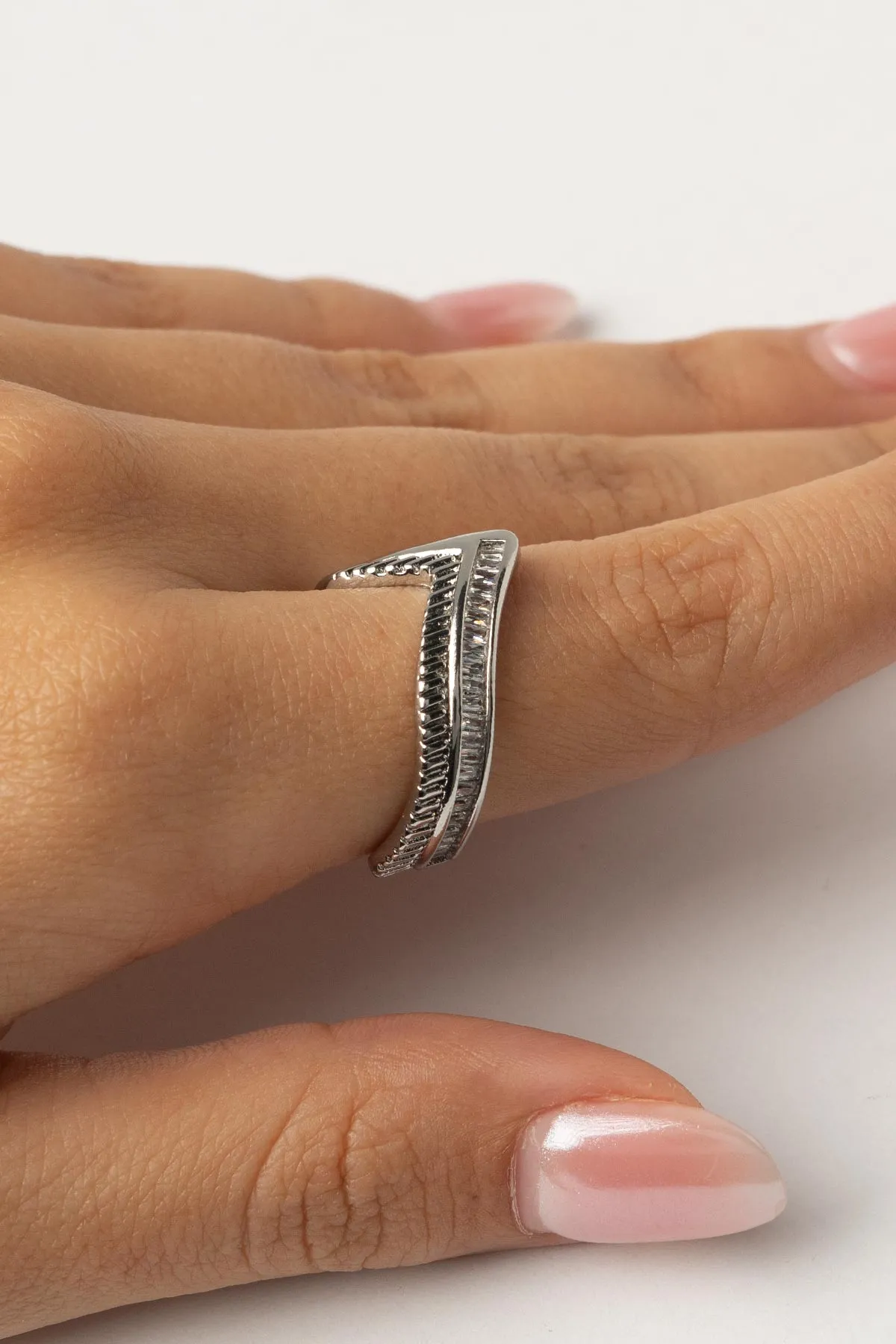 Silver Quenn Glory Yüzük AYZ8479