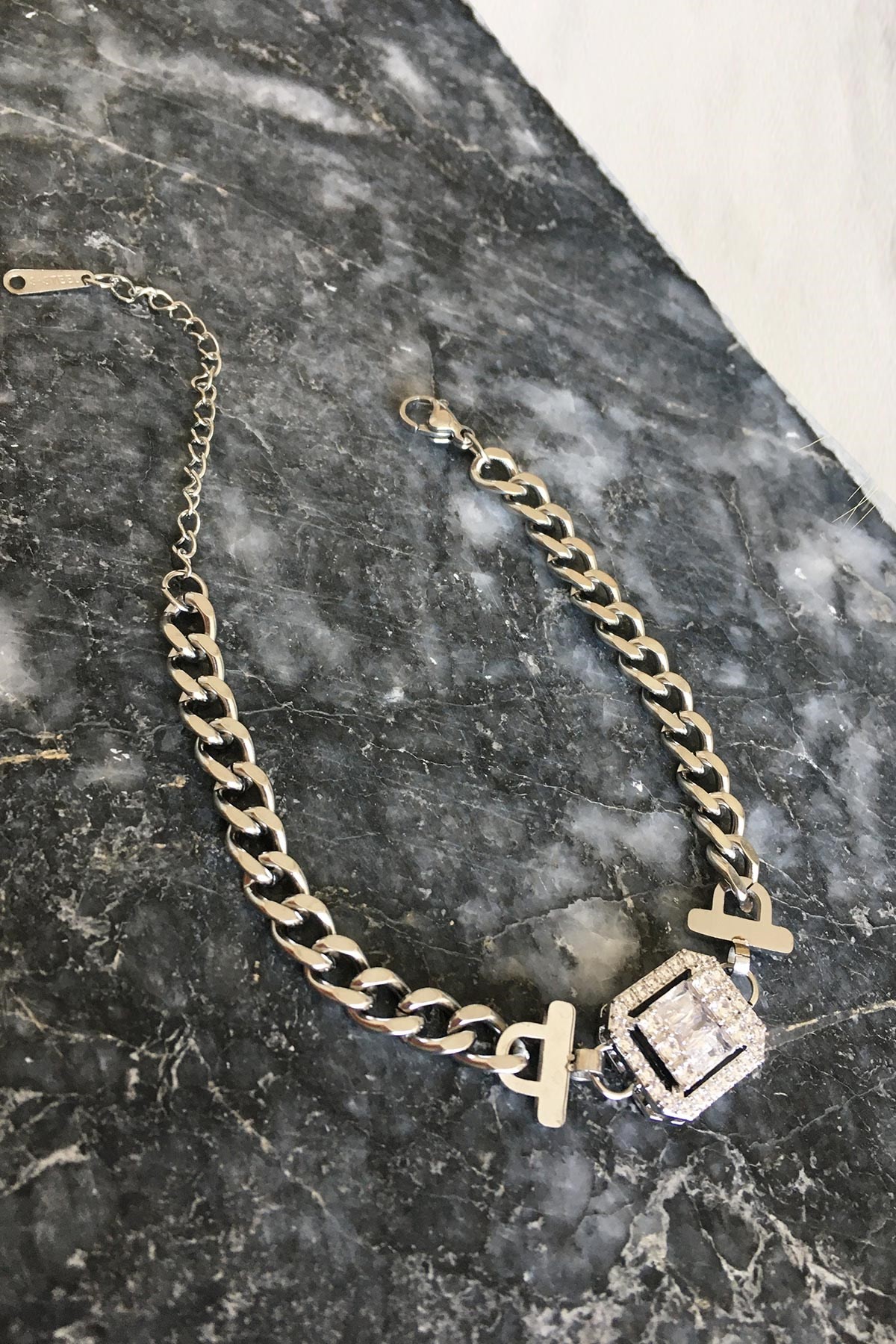 Silver Baget Jessica Bileklik ABL1324