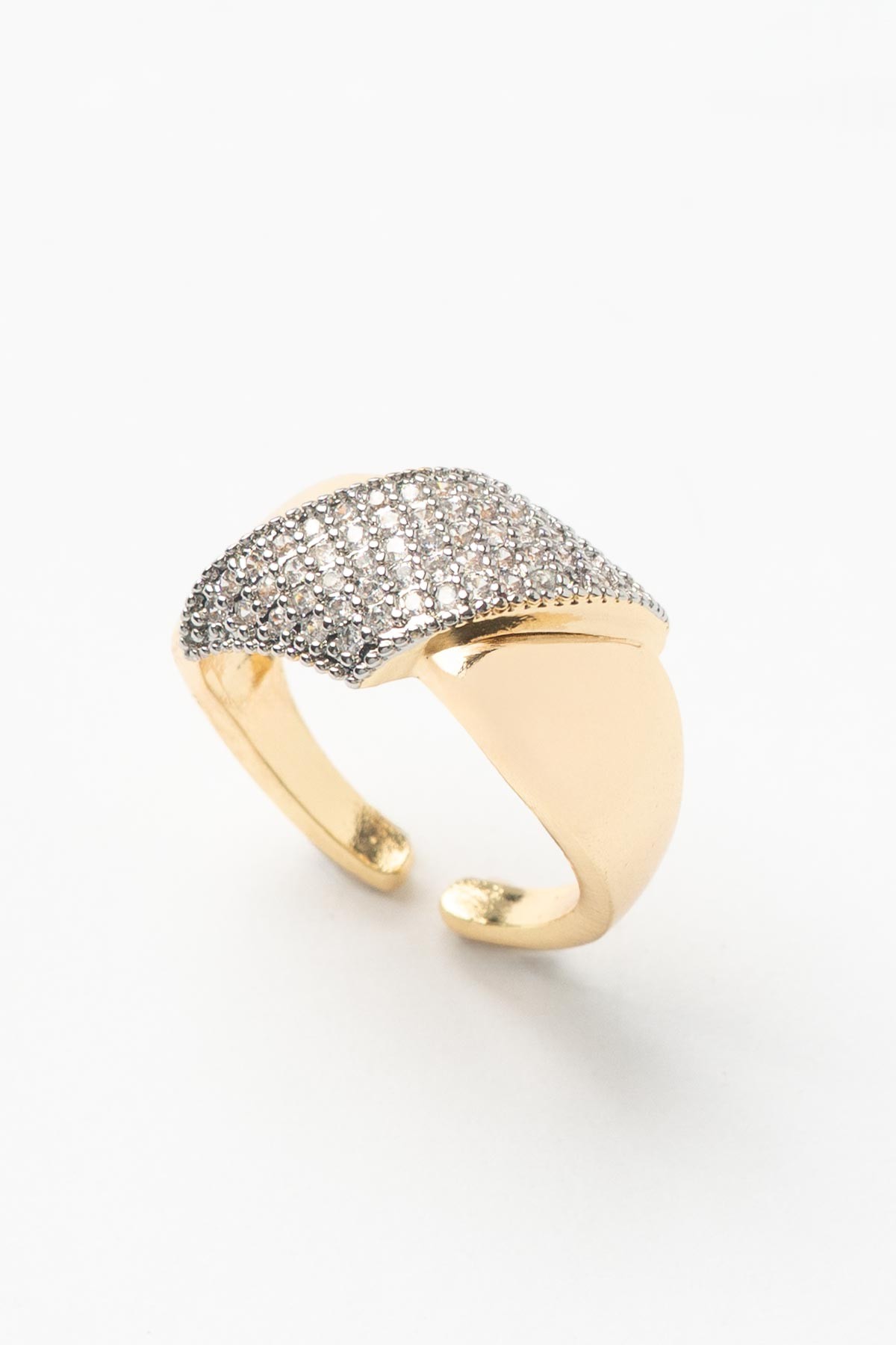 Gold Zirkon Bourguet Glory Yüzük AYZ8400