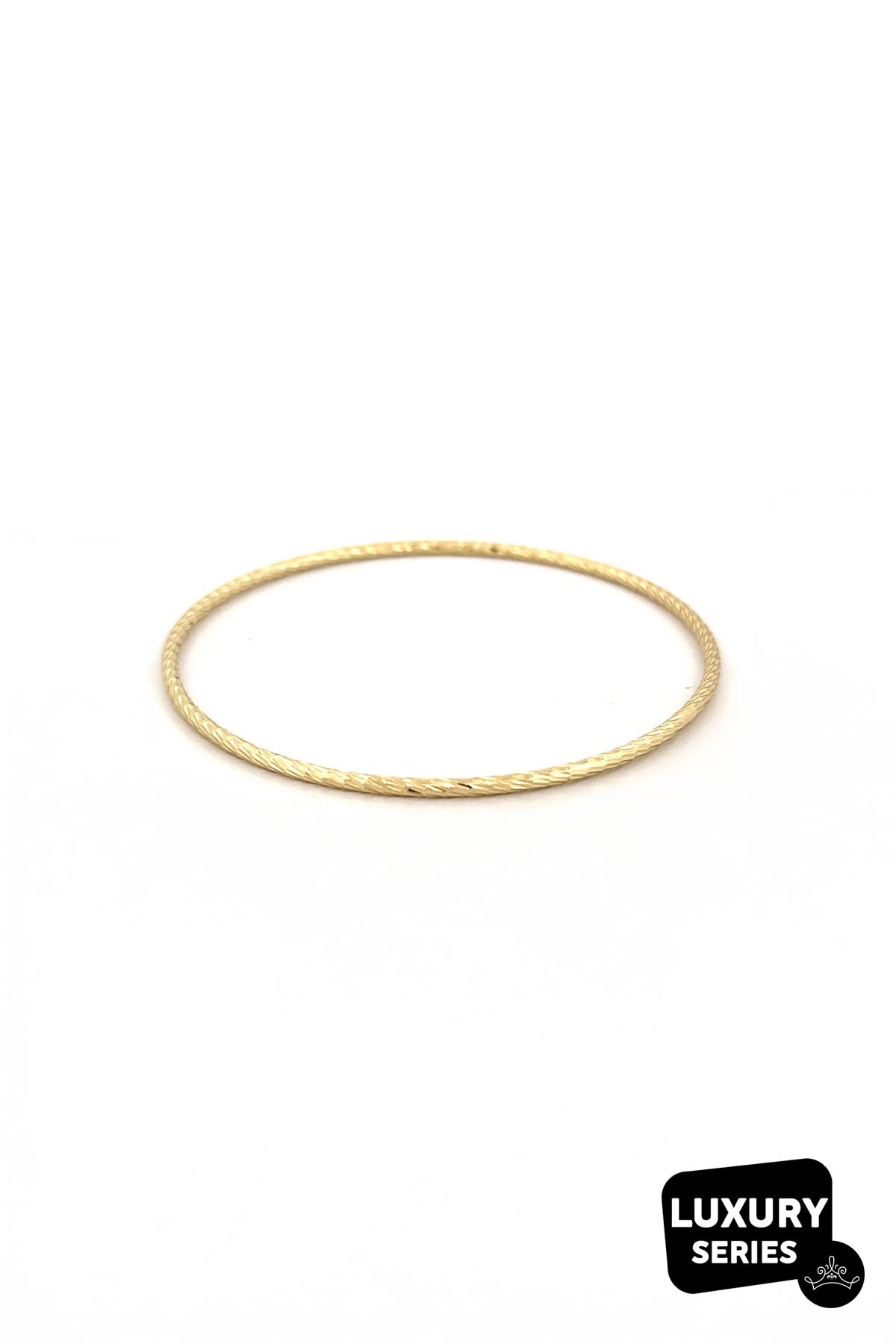 Gold Slim Burgu Medium Bilezik Tasarım Luxury Kelepçe ABL7107