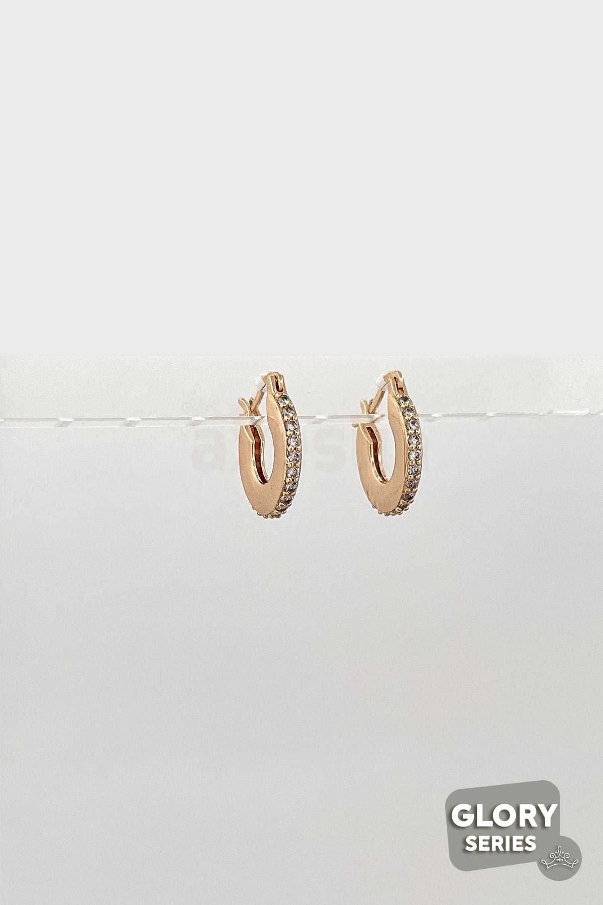 Gold Zirkon Camillo Glory Küpe AKE5703