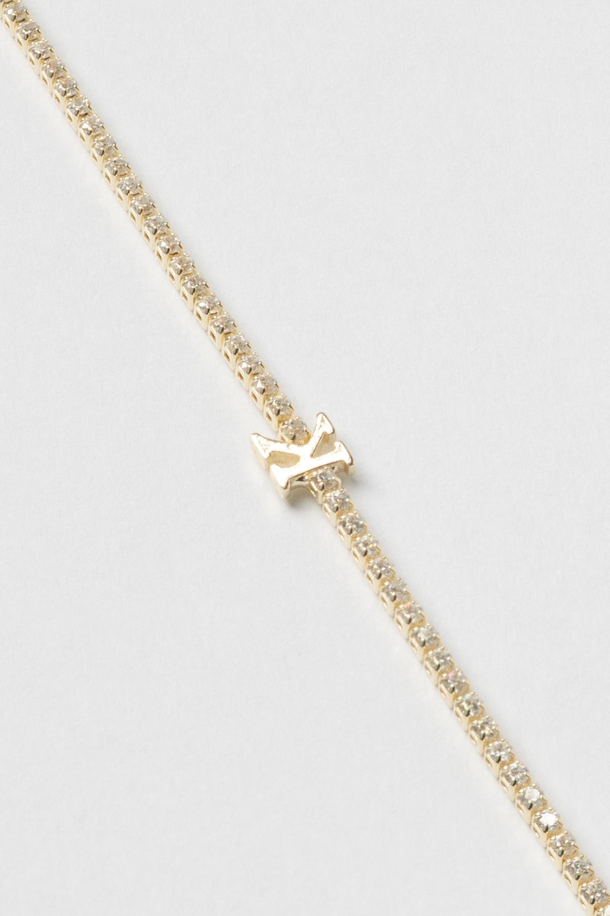 Gold 14K Minimal Suyolu K Hafli Bileklik ABL7421