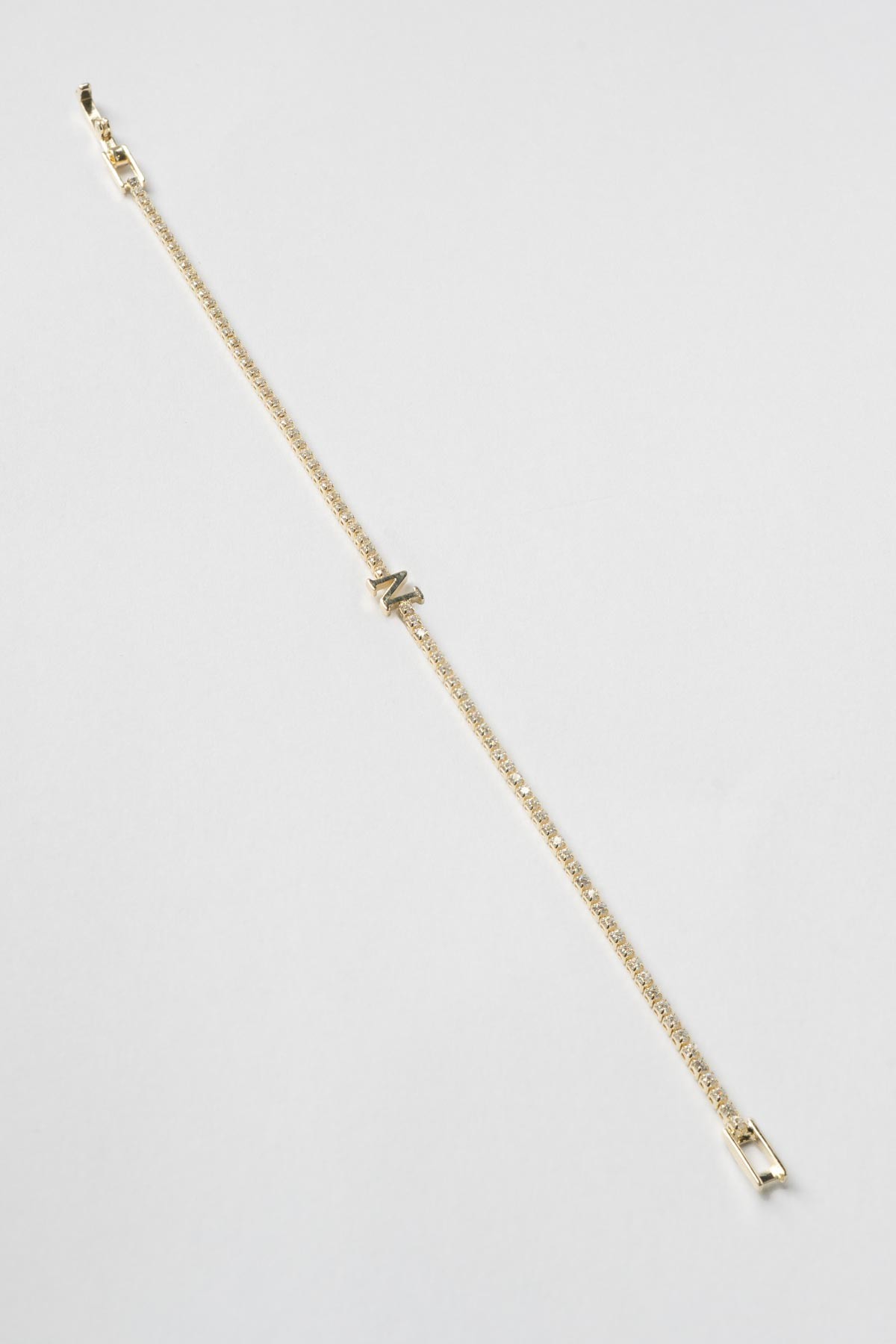 Gold 14K Minimal Suyolu N Hafli Bileklik ABL7423