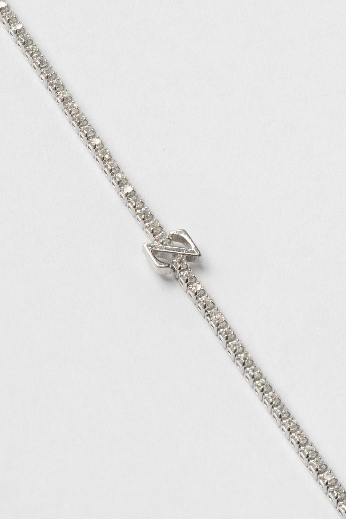 Silver Minimal Suyolu Z Hafli Bileklik ABL7442