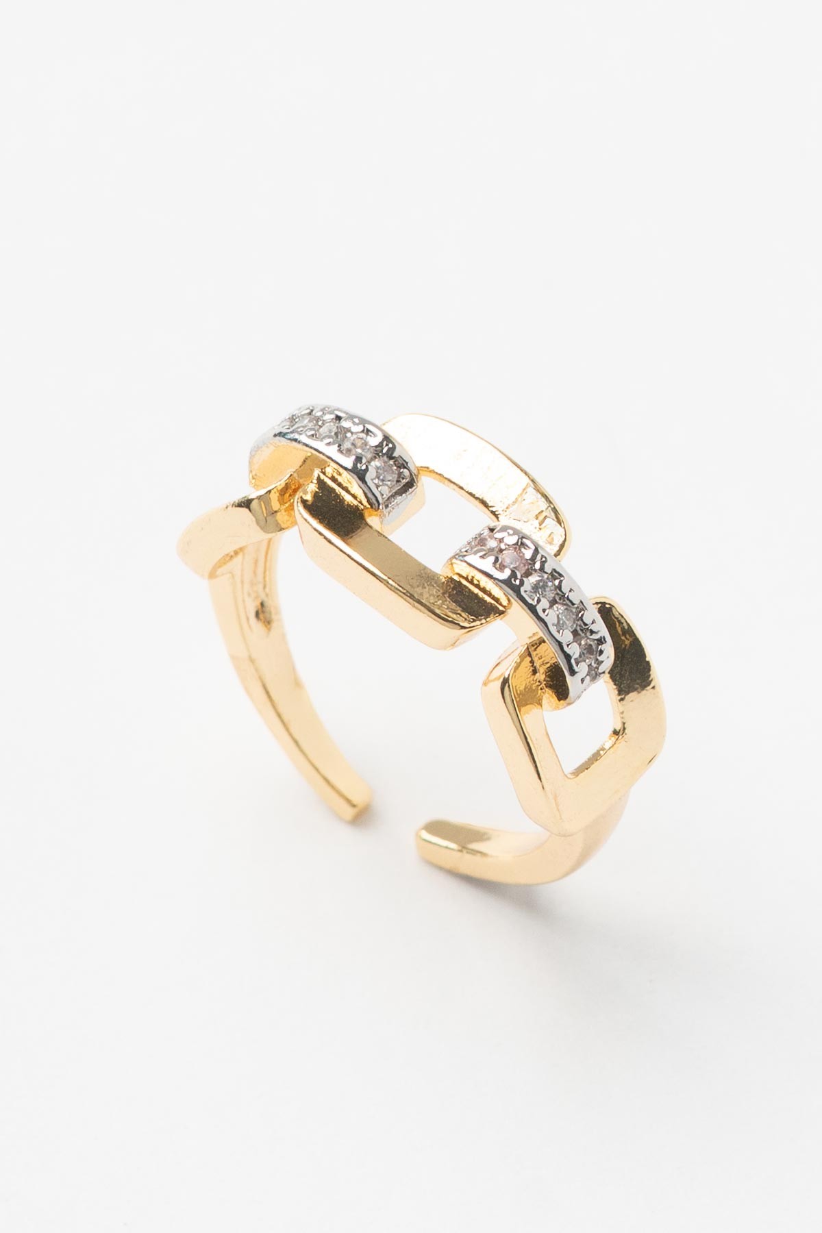 Gold Zirkon Omega Glory Yüzük AYZ8395