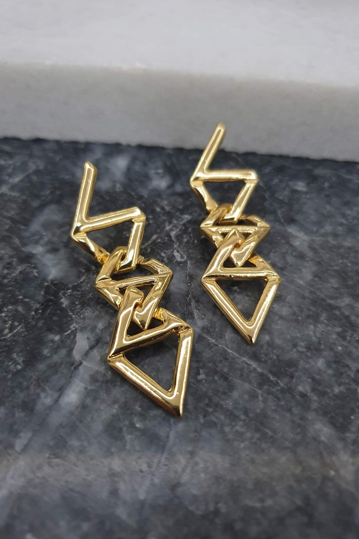 Crople Gold Küpe Ake3258