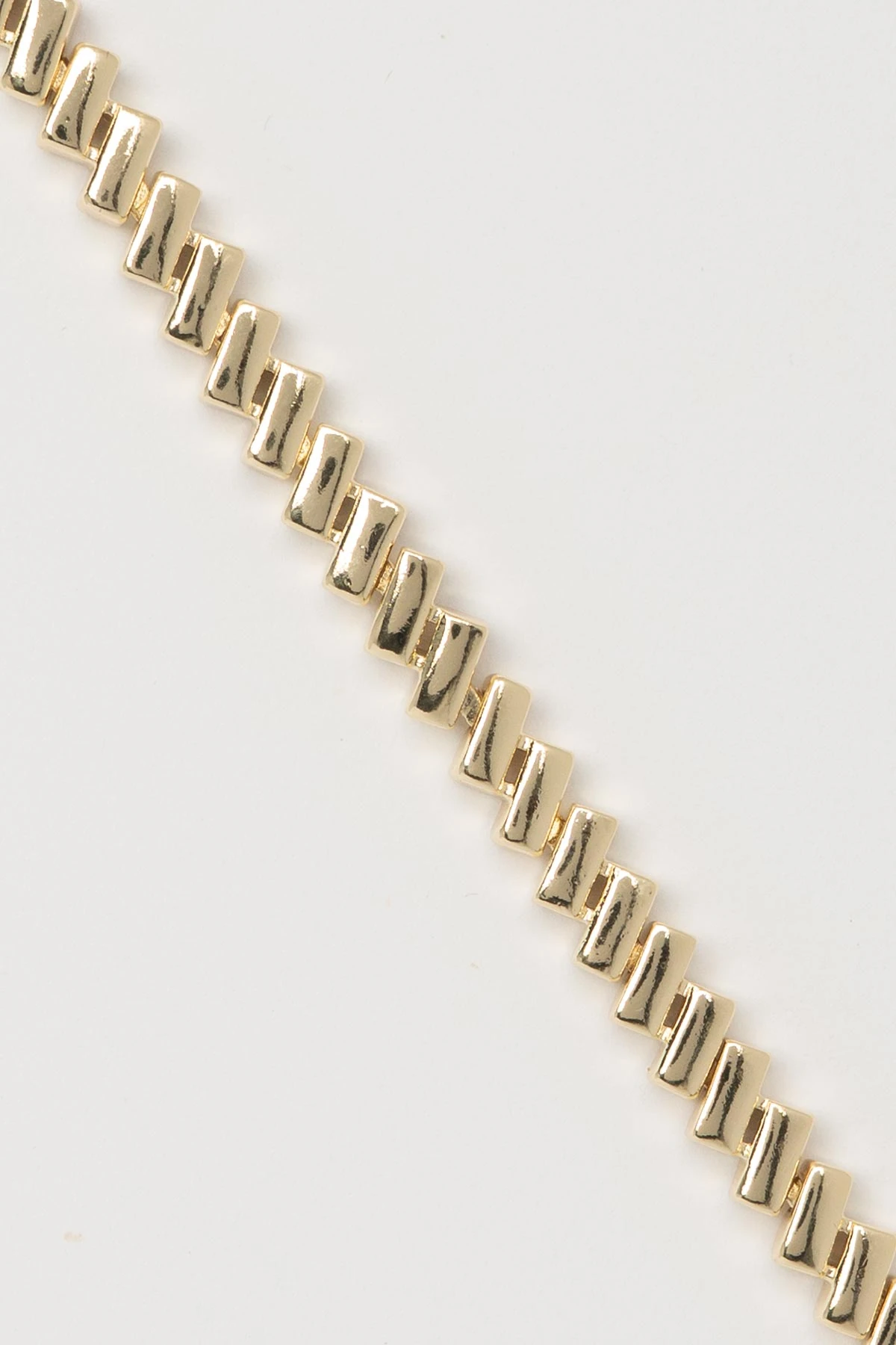 Gold 14K Vertex Luxury Bileklik ABL7573