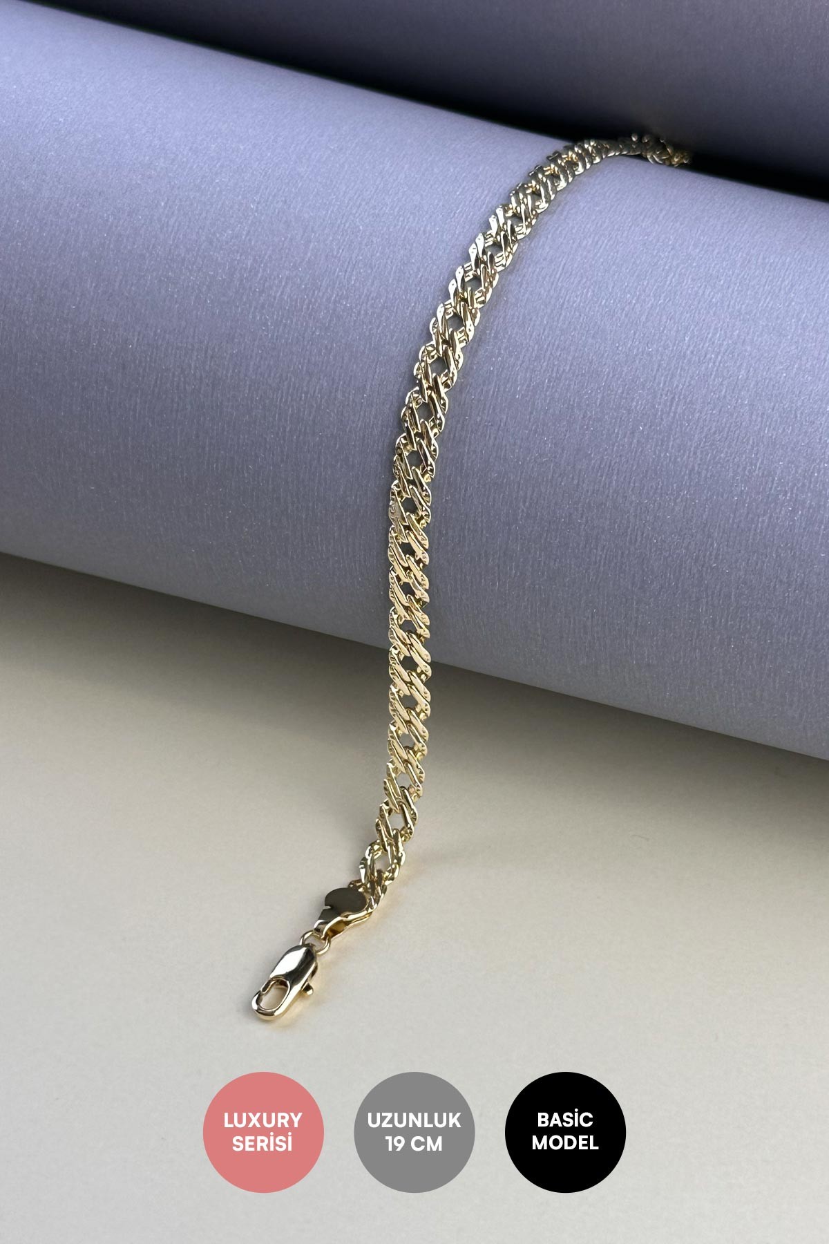 Gold Casual Clisson Luxury Bileklik ABL5922